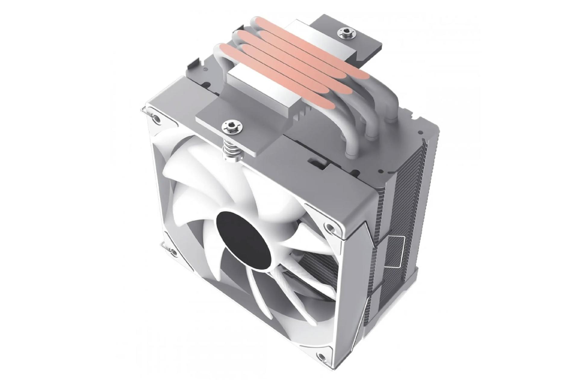 نمای پایین خنک کننده پردازنده گیم مکس Sigma 550 Infinity WH