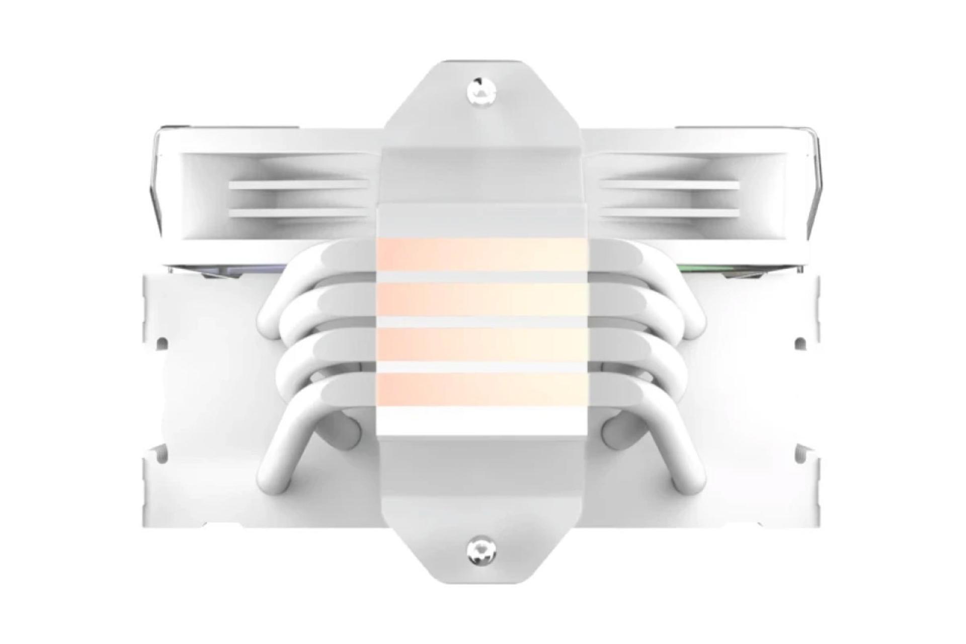 نمای پایین خنک کننده پردازنده گیم مکس Sigma 520 Digital WH