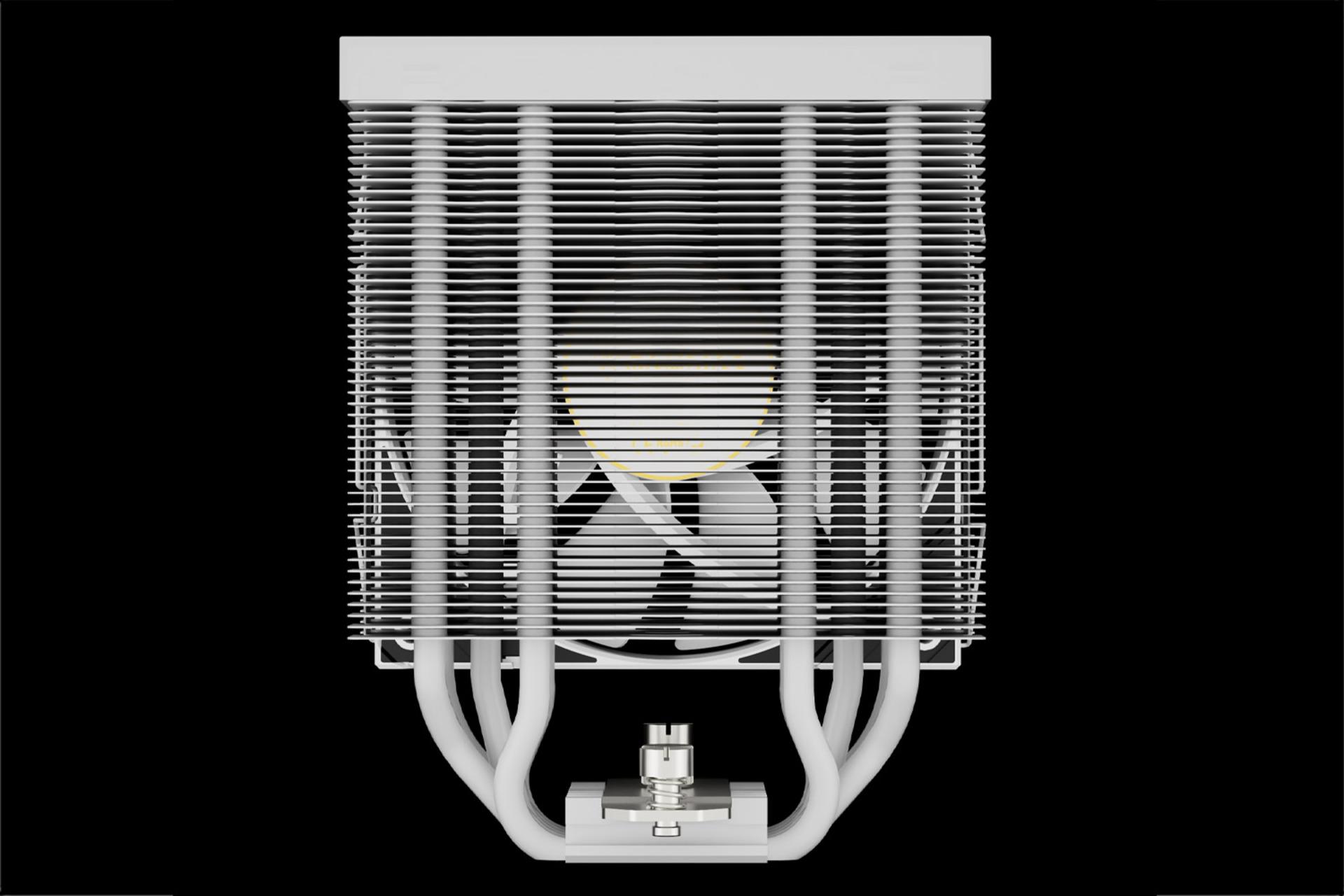 نمای پشت خنک کننده پردازنده گیم دیاس BOREAS M2-51D WH