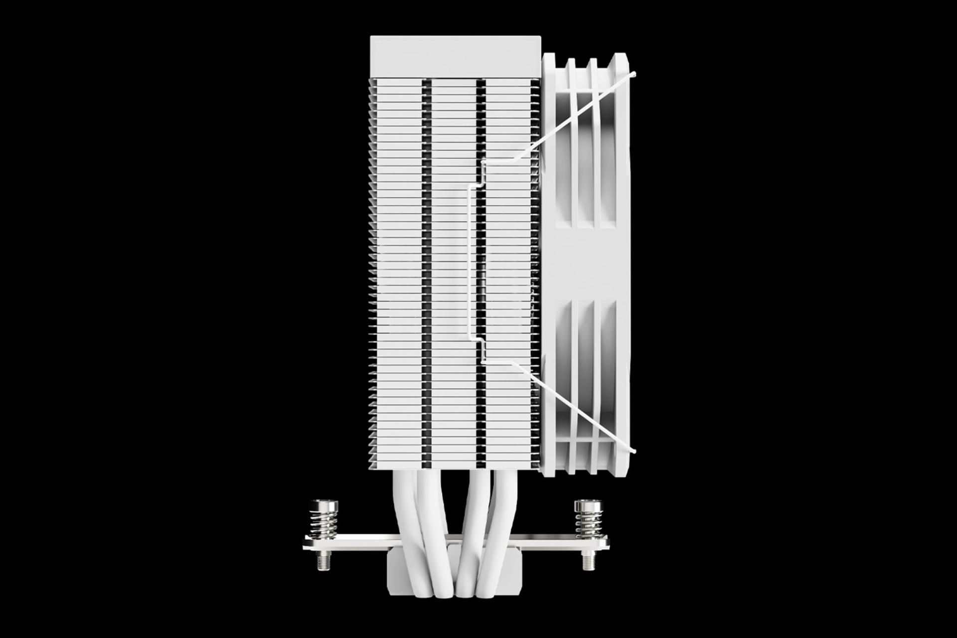 نمای کنار خنک کننده پردازنده گیم دیاس BOREAS E2-41D WH