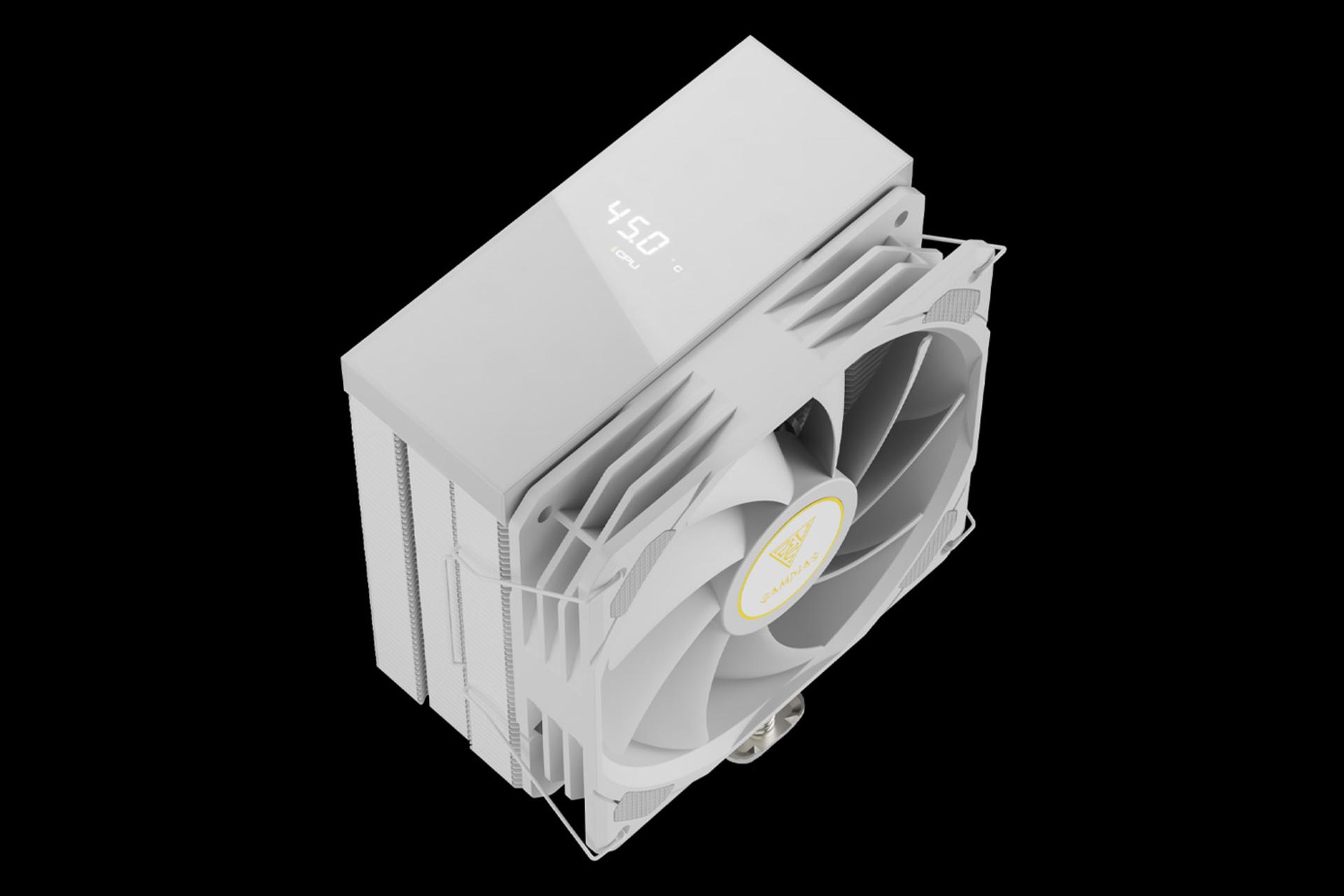 خنک کننده پردازنده گیم دیاس BOREAS E2-41D WH نمای بالا