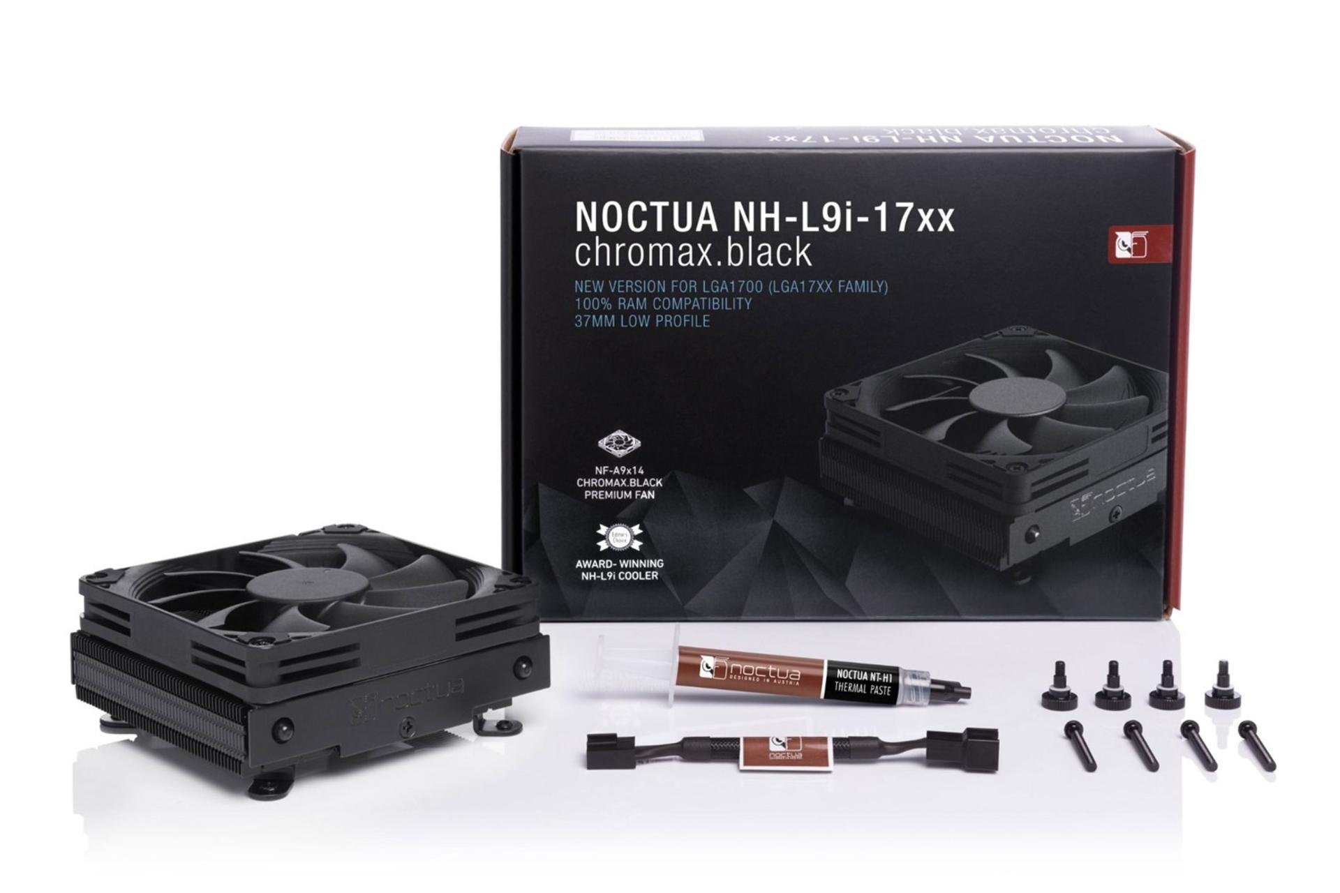 اقلام همراه خنک کننده پردازنده نوکتوا NH-L9i-17xx chromax.black