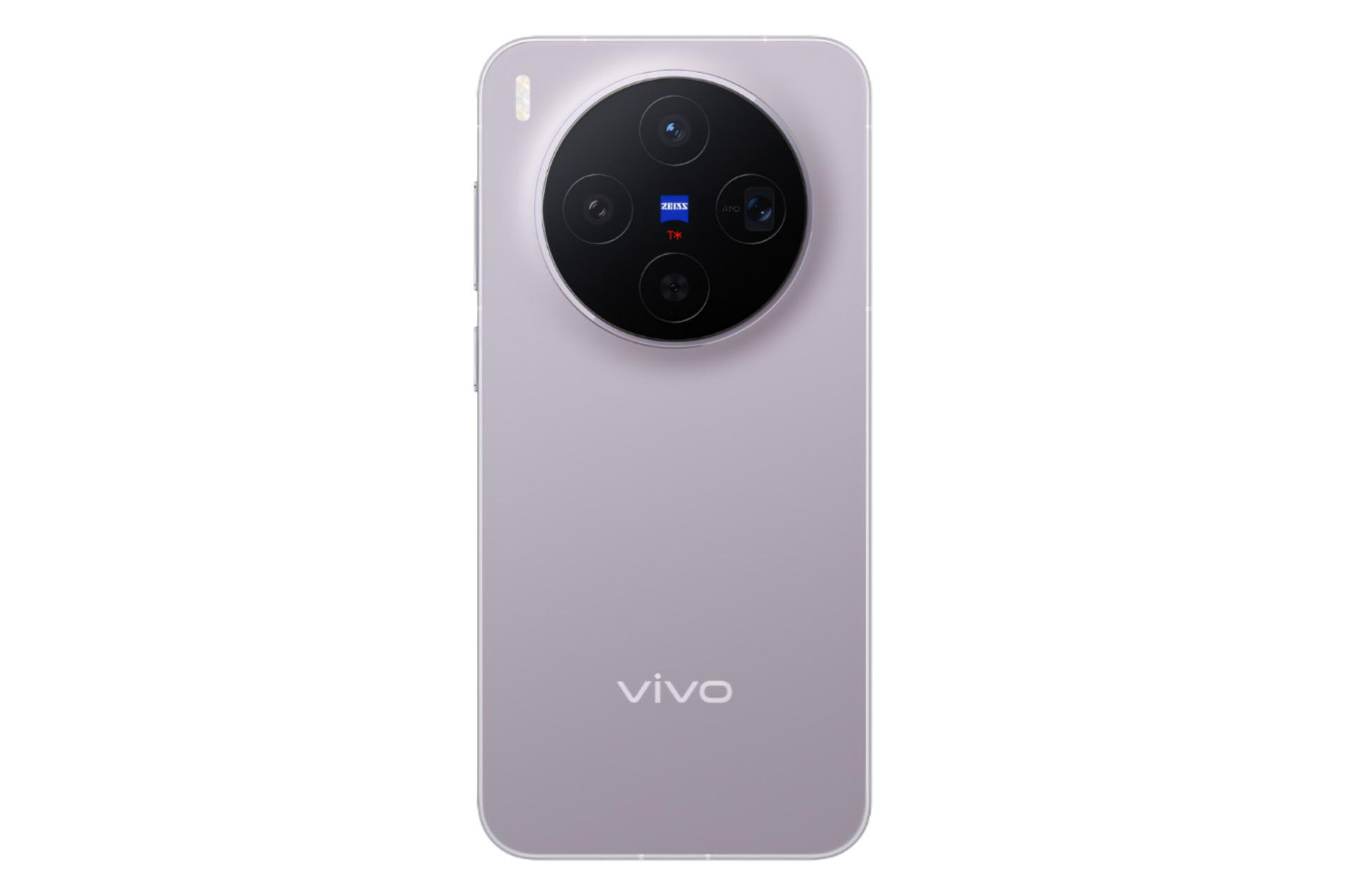 پنل پشت و چینش دوربین گوشی موبایل ویوو vivo X300 ارغوانی