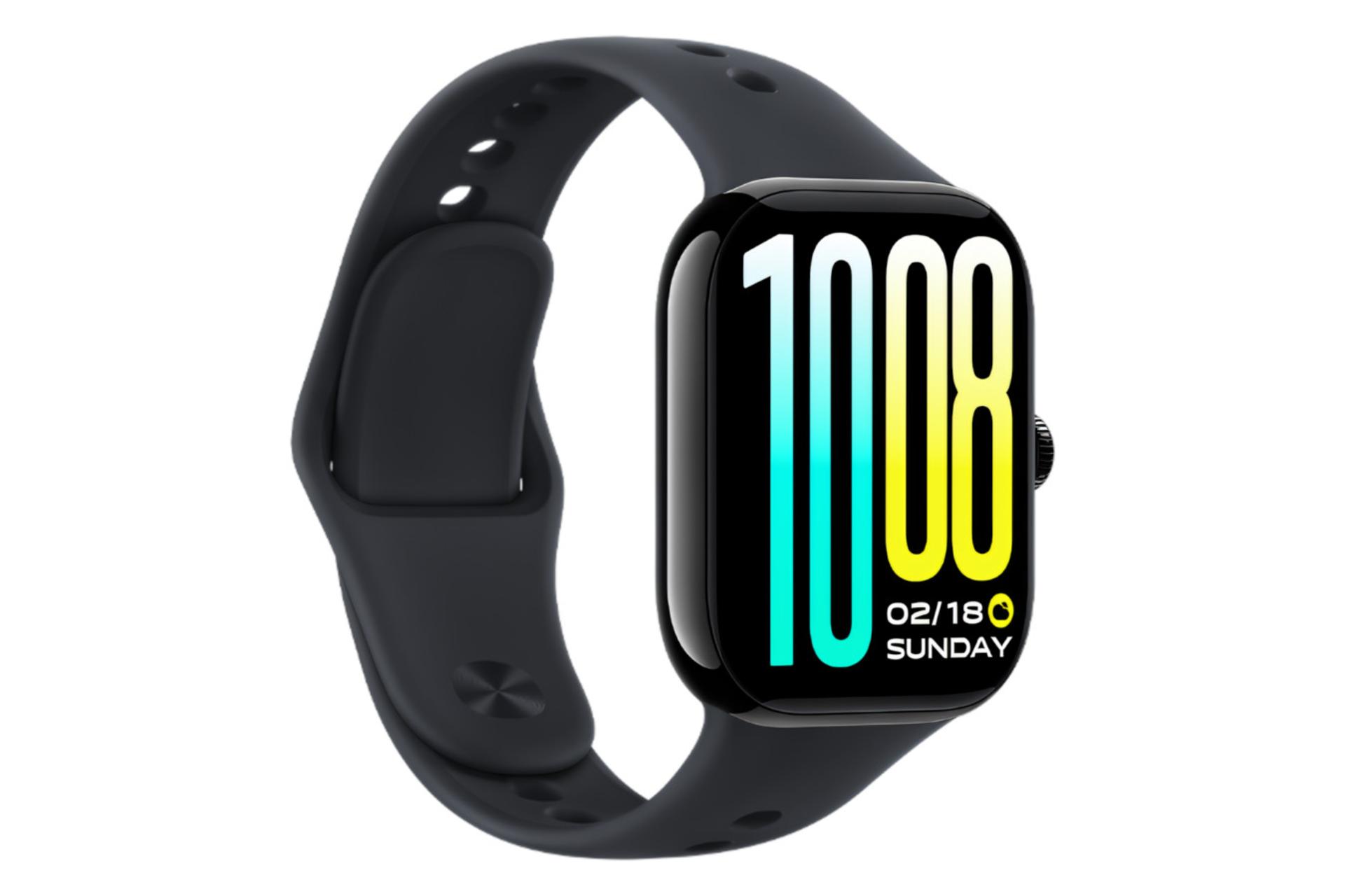 سمت چپ ساعت هوشمند ویوو واچ vivo Watch GT 2 مشکی براق