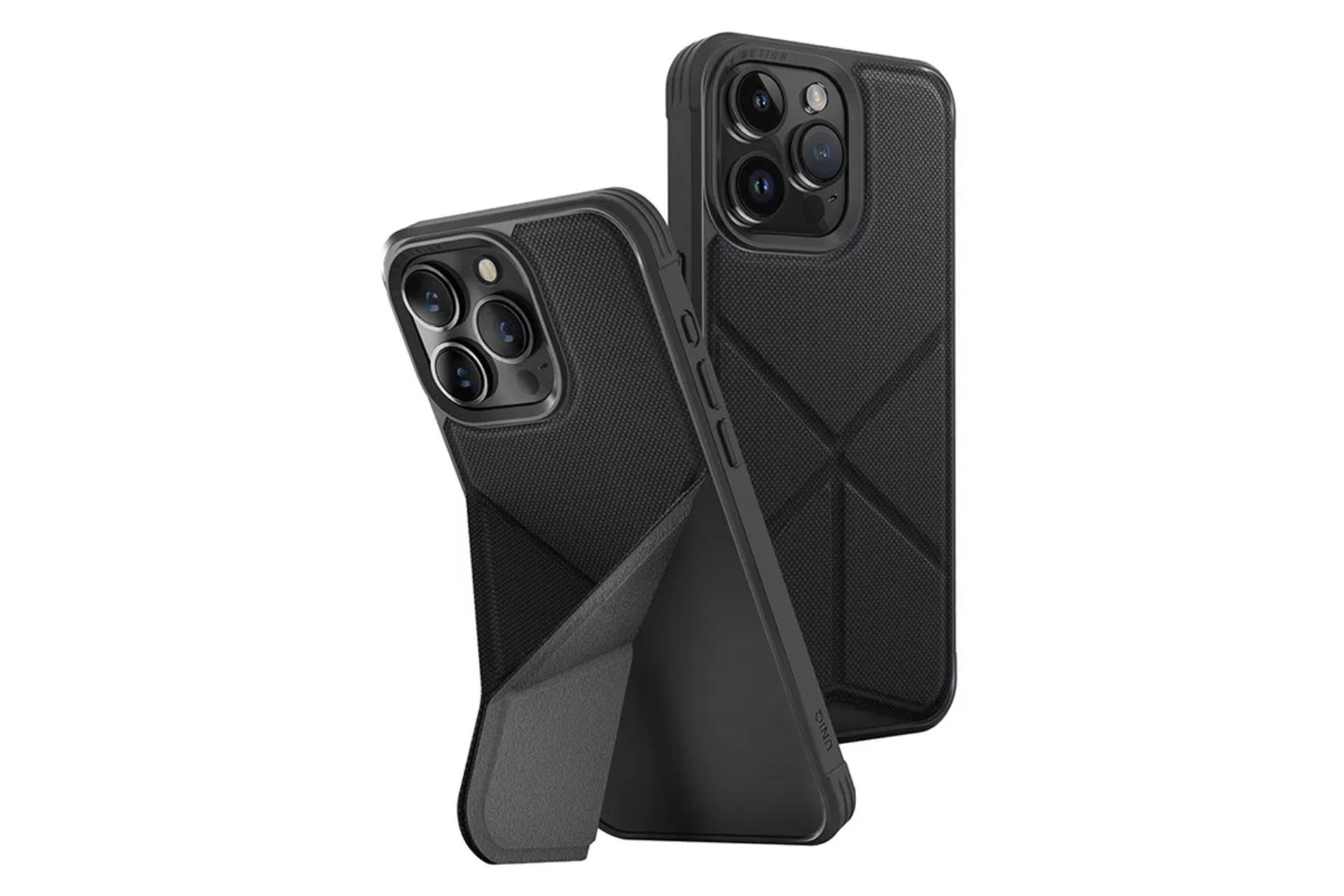 قاب گوشی یونیک مدل Transforma MagClick مناسب اپل iPhone 15 Pro رنگ مشکی