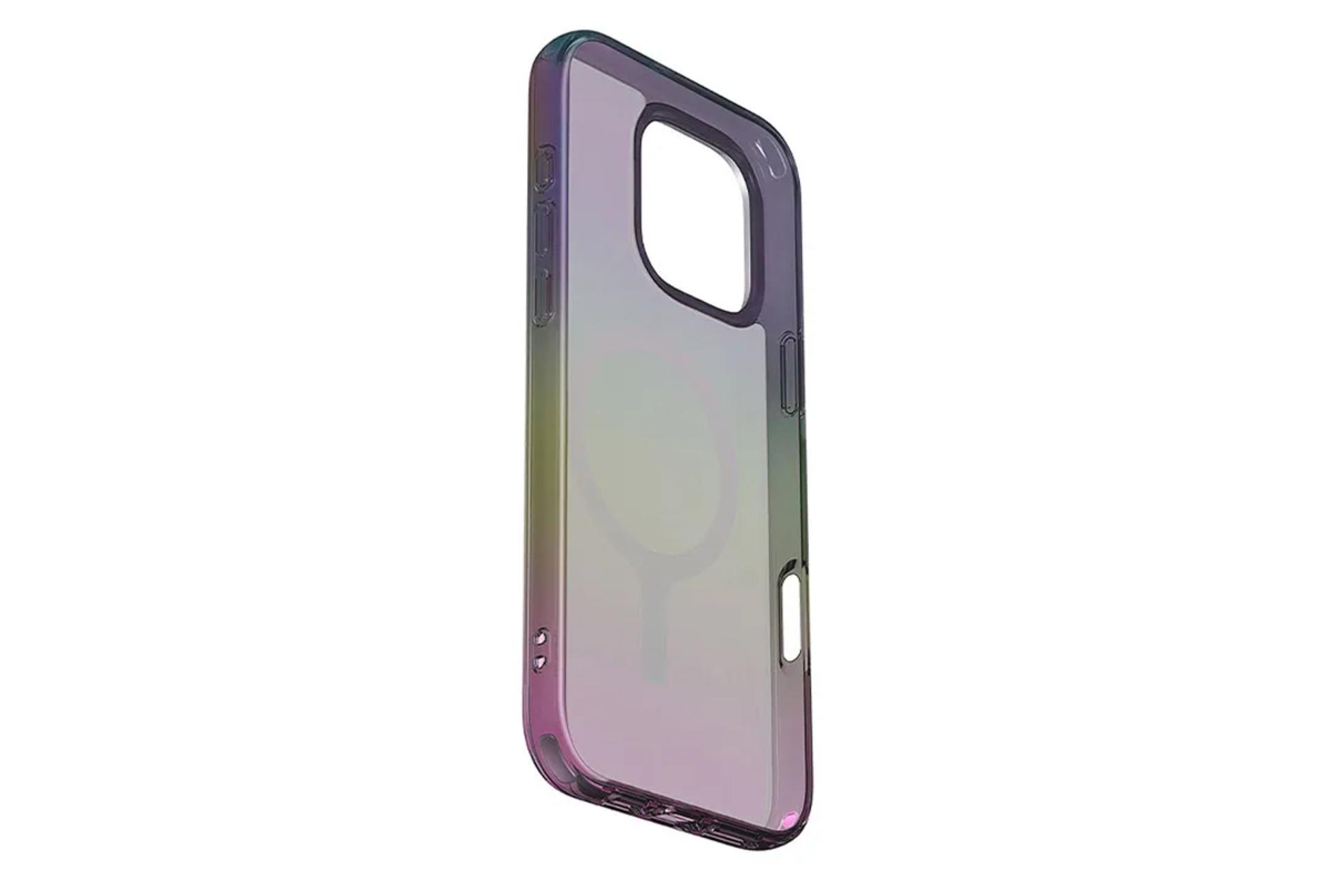 نمای داخل قاب گوشی یونیک مدل Iridescia مناسب اپل iPhone 16 Pro Max