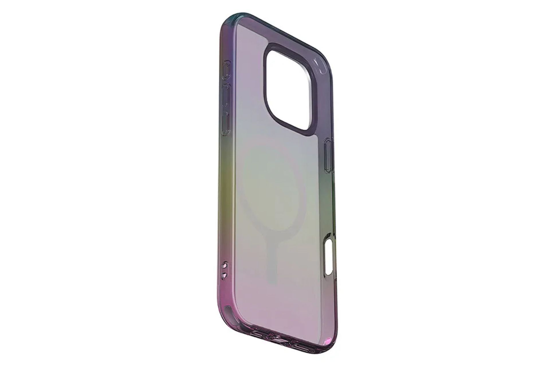 نمای داخل قاب گوشی یونیک مدل Iridescia مناسب اپل iPhone 16 Pro Max
