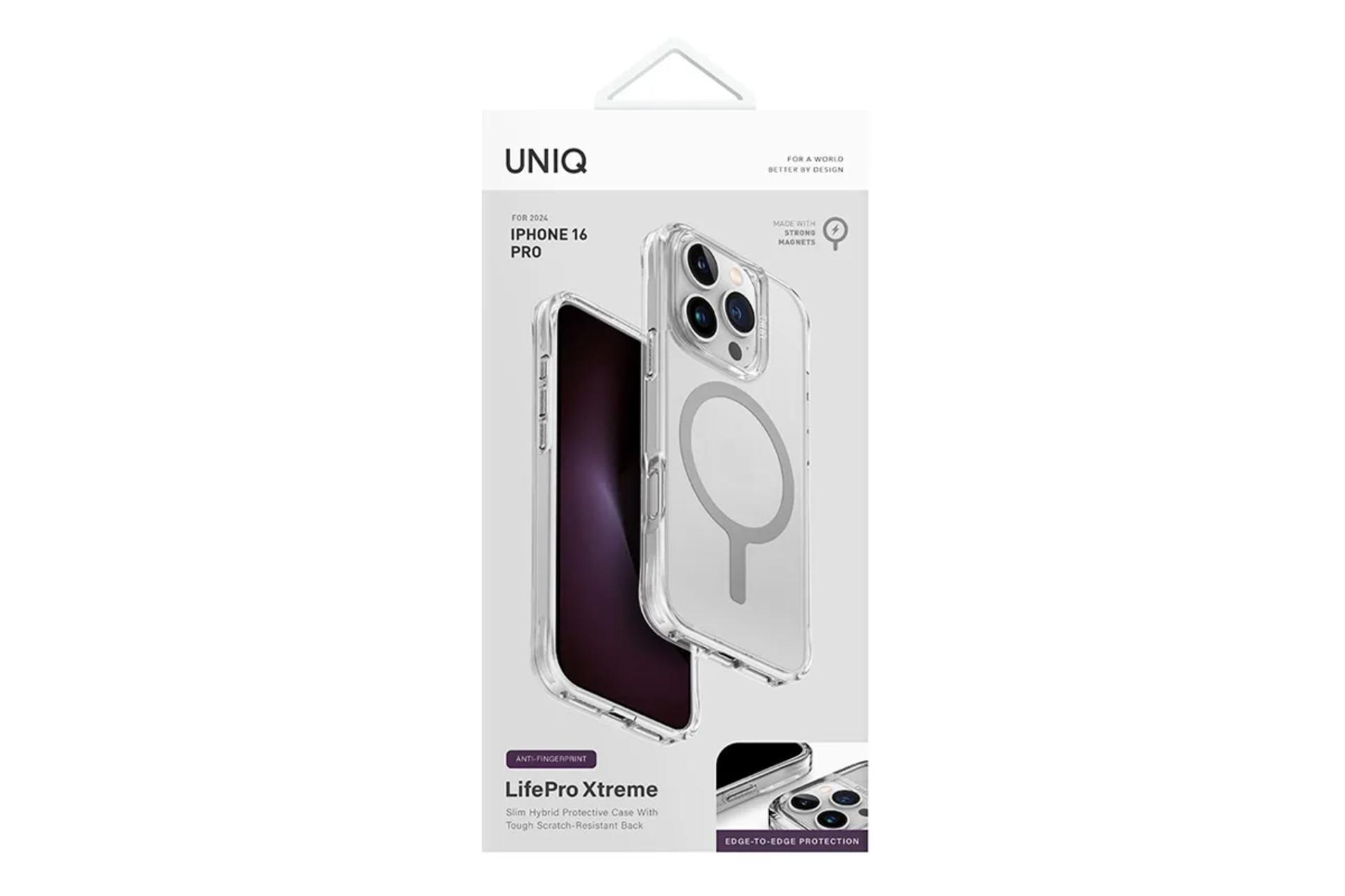 جعبه قاب گوشی یونیک مدل LifePro Xtreme Frosted مناسب اپل iPhone 16 Pro