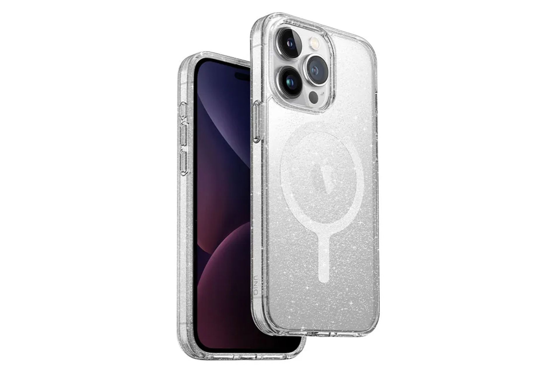 شفافیت قاب گوشی یونیک مدل Lifepro Xtreme MagClick مناسب اپل iPhone 15 Pro