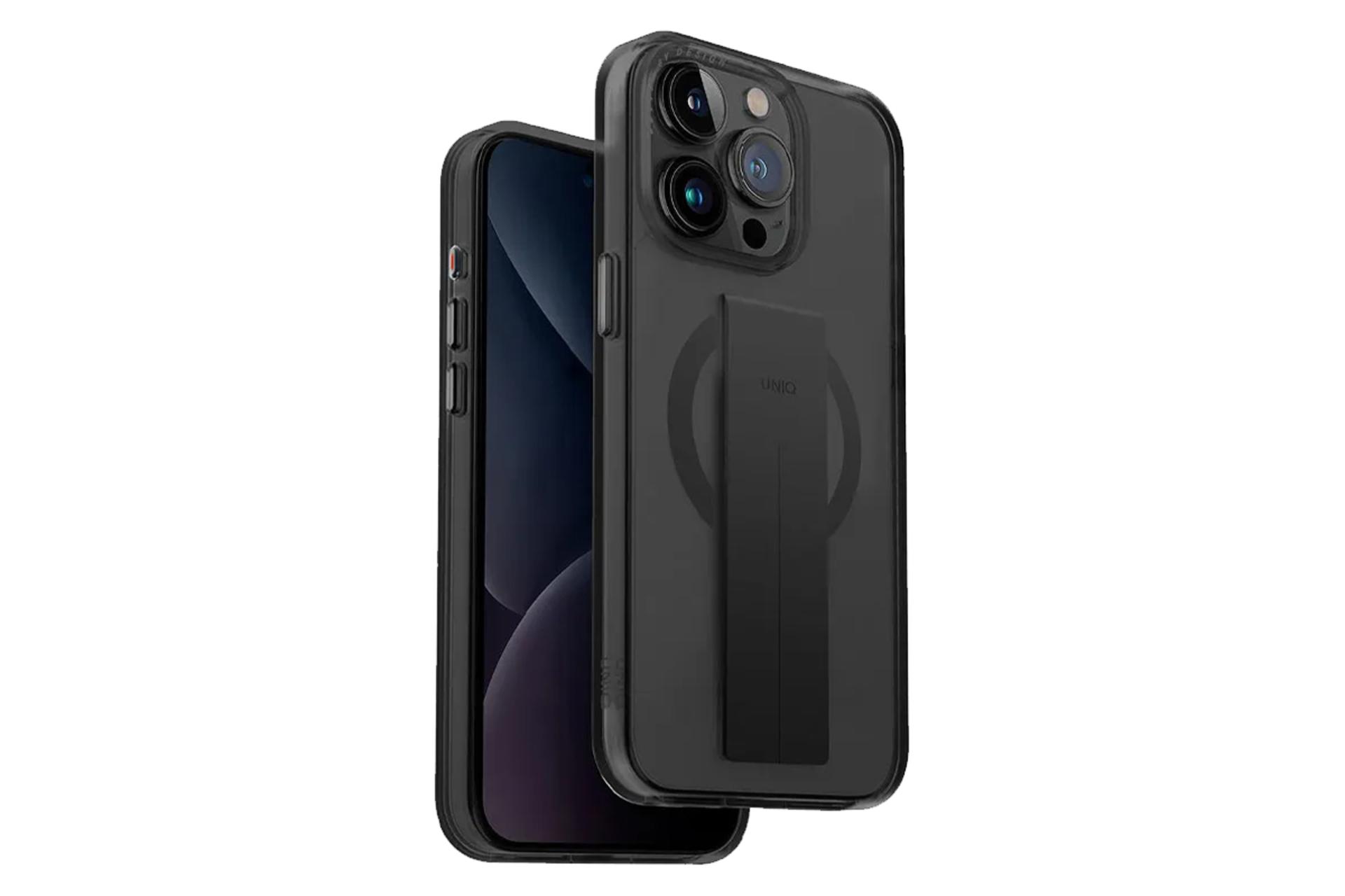 نمای پشت قاب گوشی یونیک مدل Heldro Mag MagClick مناسب اپل iPhone 15 Pro