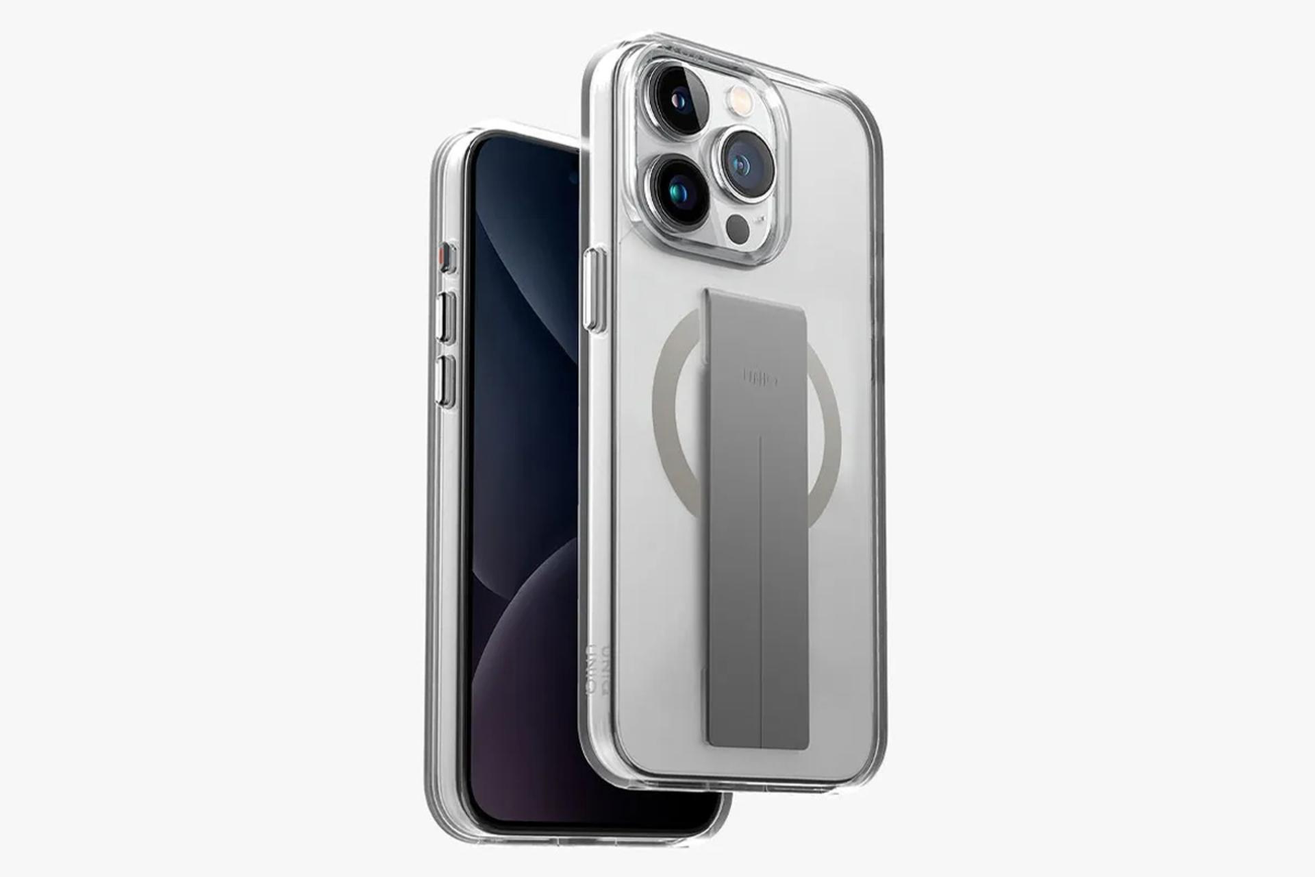 شفافیت قاب گوشی یونیک مدل Heldro Mag MagClick مناسب اپل iPhone 15 Pro