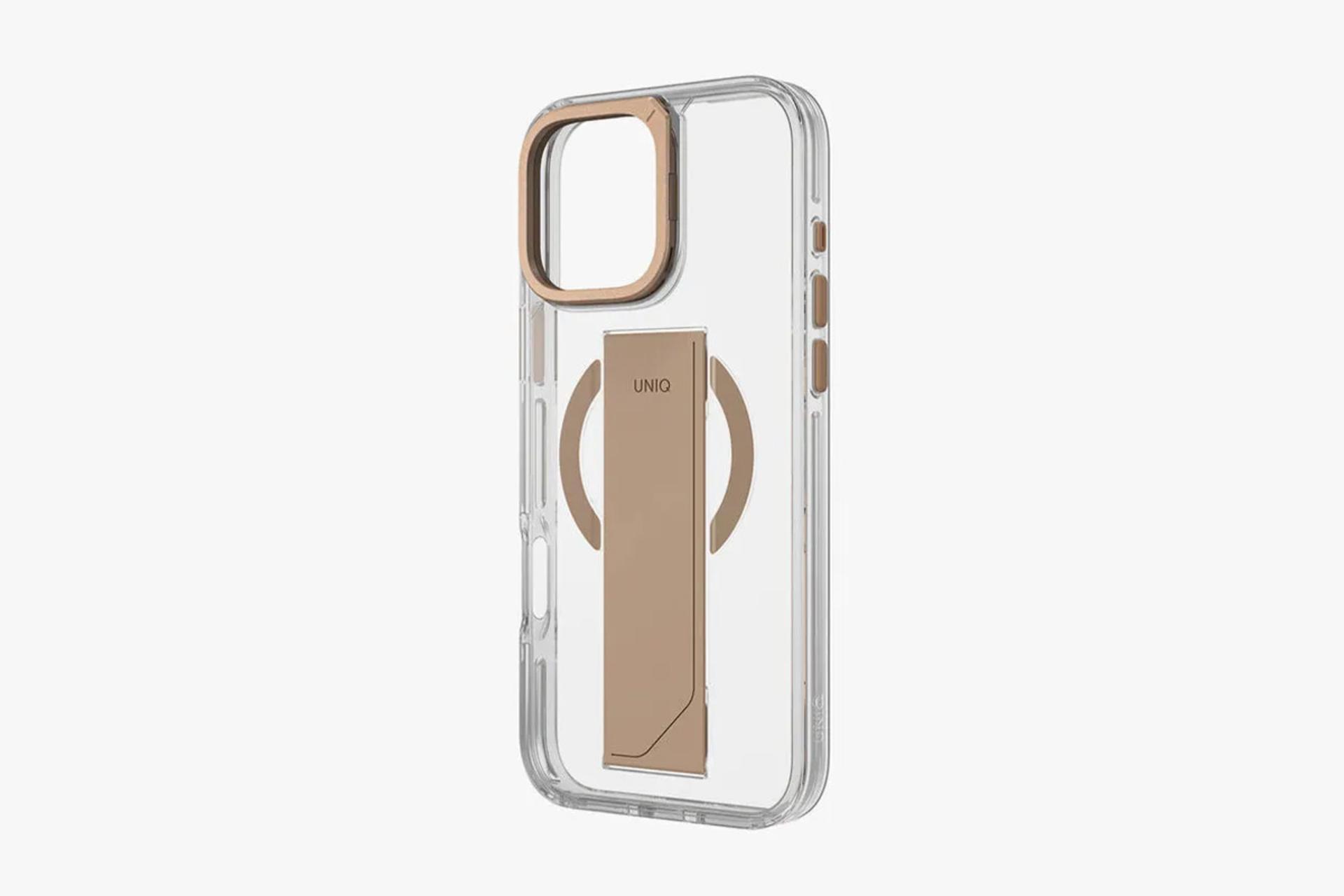 شفافیت قاب گوشی یونیک مدل Heldro Max FlexGrip مناسب اپل iPhone 16 Pro Max