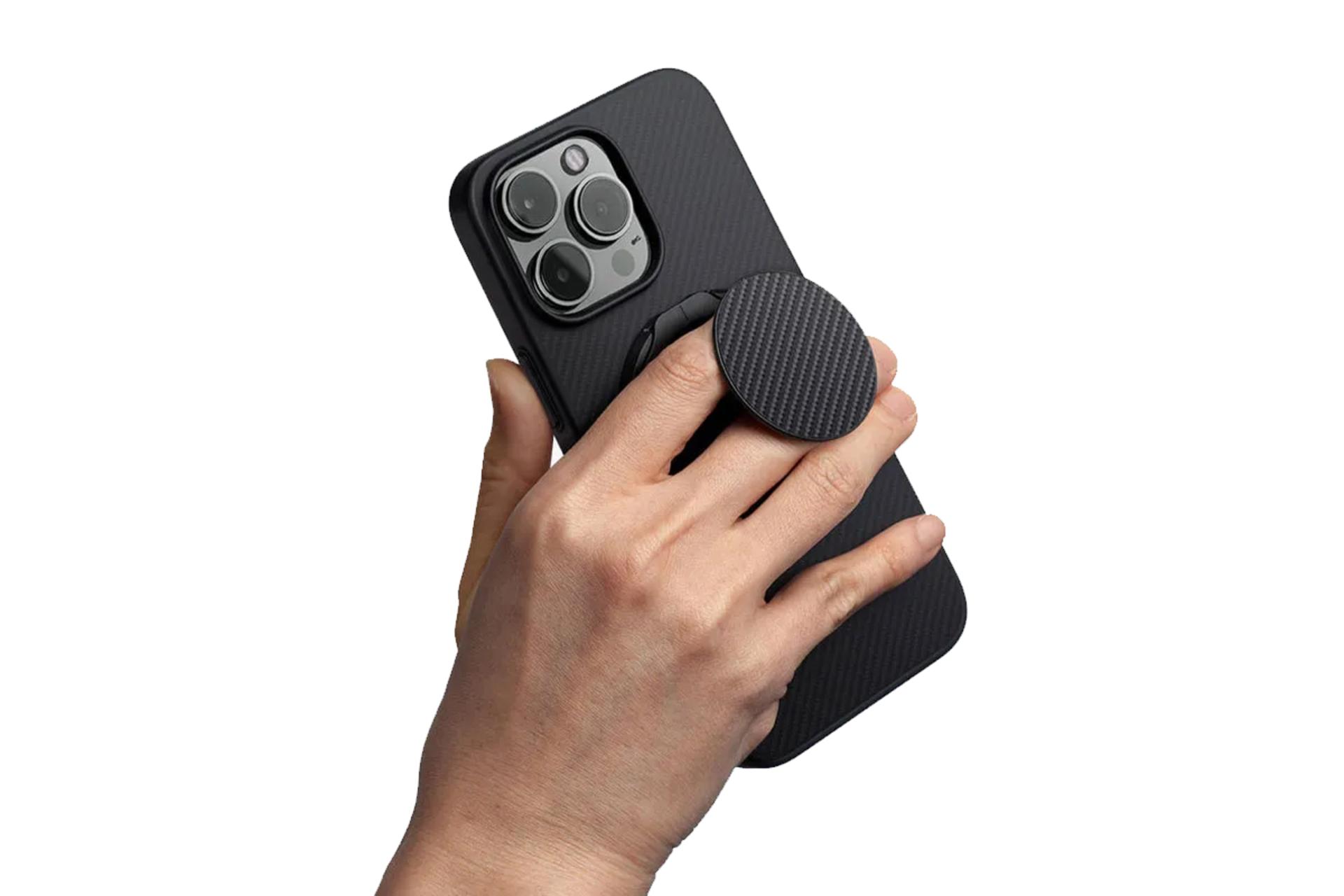 قاب گوشی یونیک مدل Keva Air GripFit Premium Bundle مناسب اپل iPhone 16 Pro Max