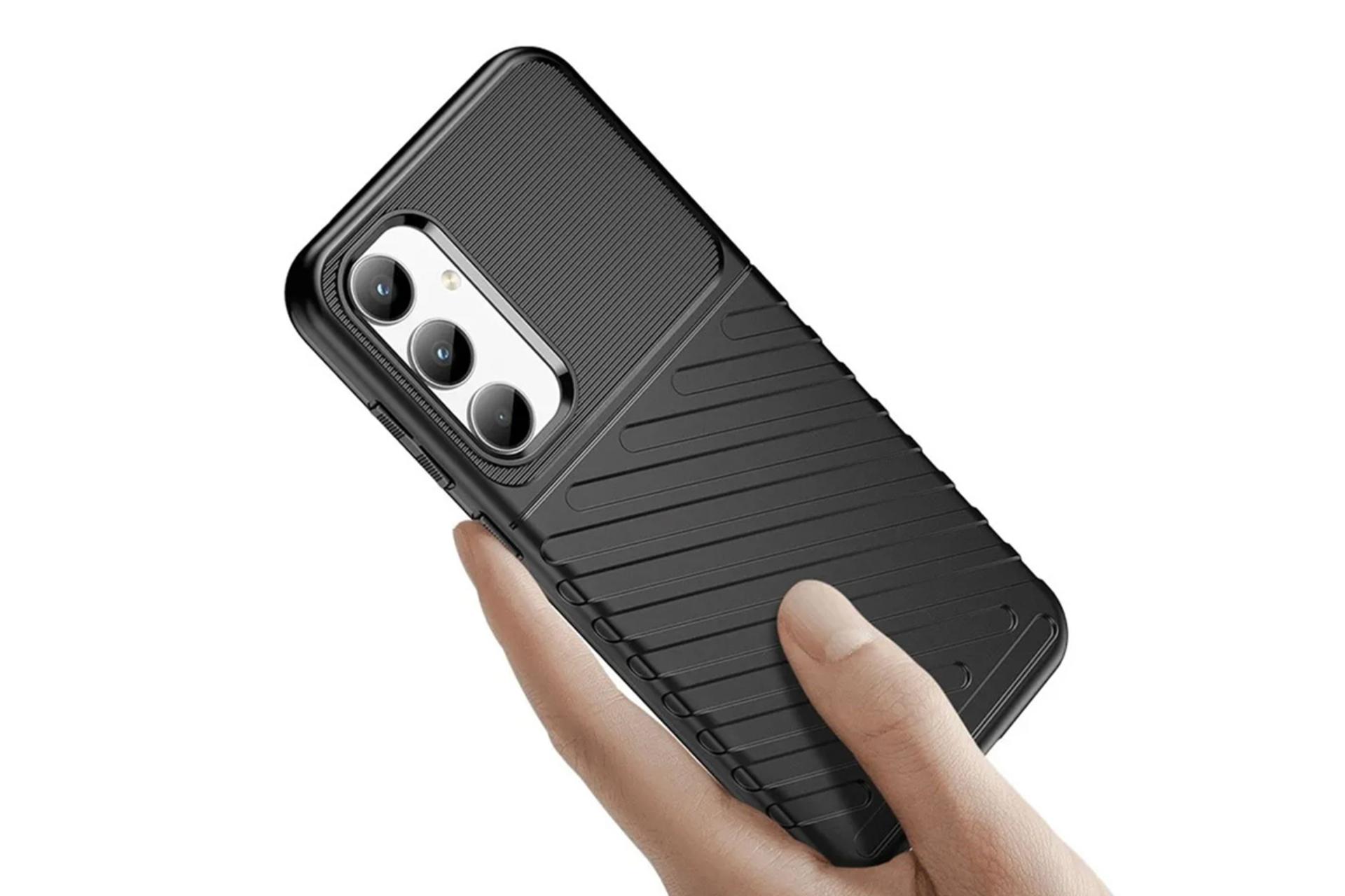 نمای پشت قاب گوشی جیتک مدل Thunder مناسب سامسونگ Galaxy A35