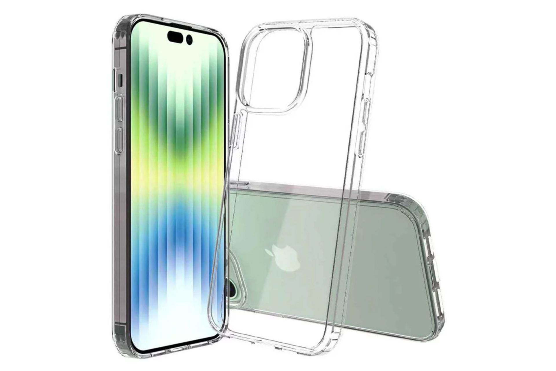 شفافیت قاب گوشی جیتک مدل SIROCCO CRYSTAL HYBRID مناسب اپل iPhone 13 Pro