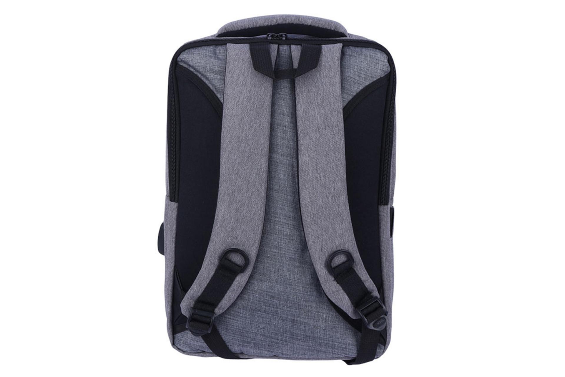 نمای پشت کیف لپ تاپ کوله پشتی لپ تاپ بنتون B074 مناسب 15.6 اینچ