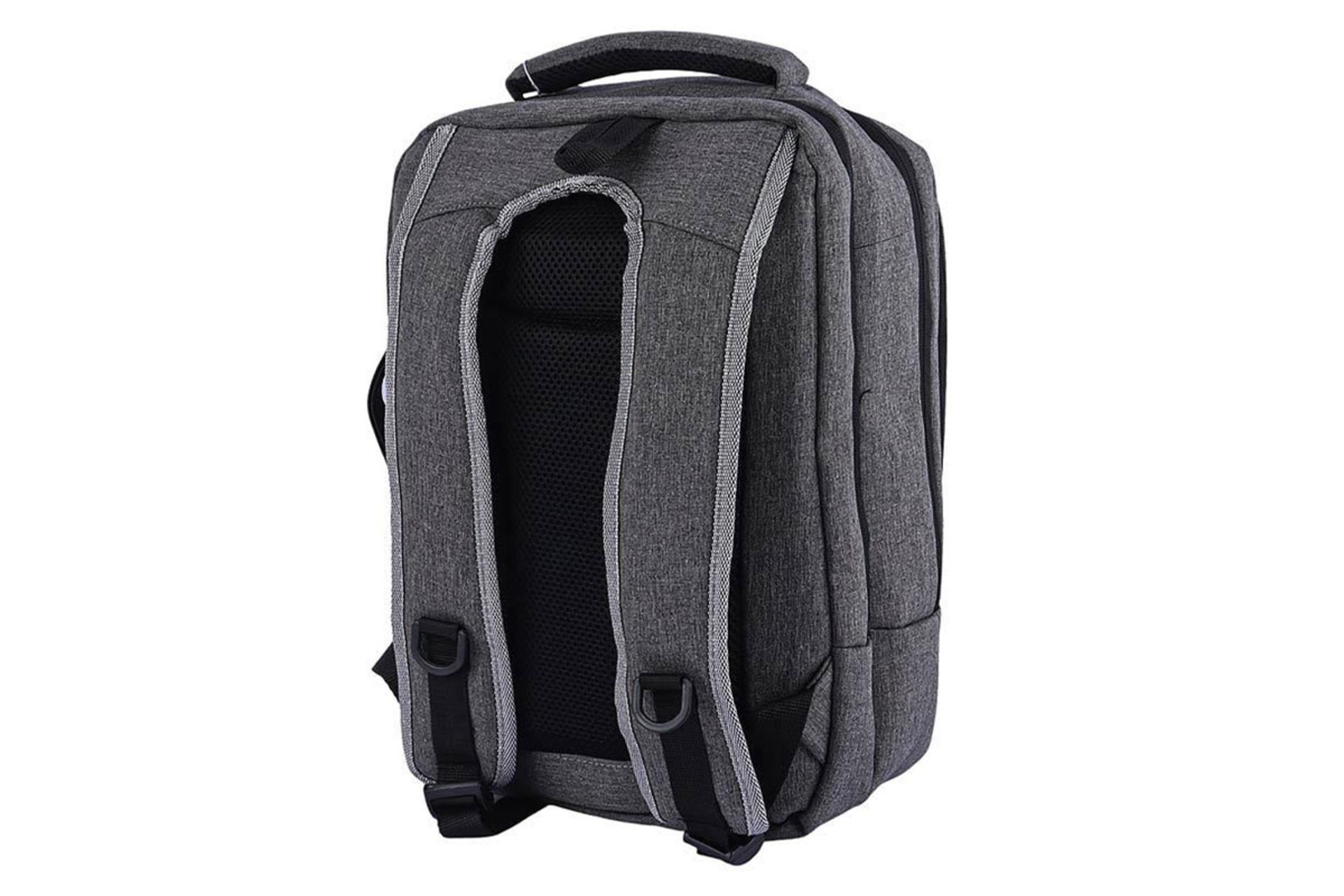 نمای پشت کیف لپ تاپ کوله پشتی لپ تاپ بنج B0112 مناسب 15.6 اینچ