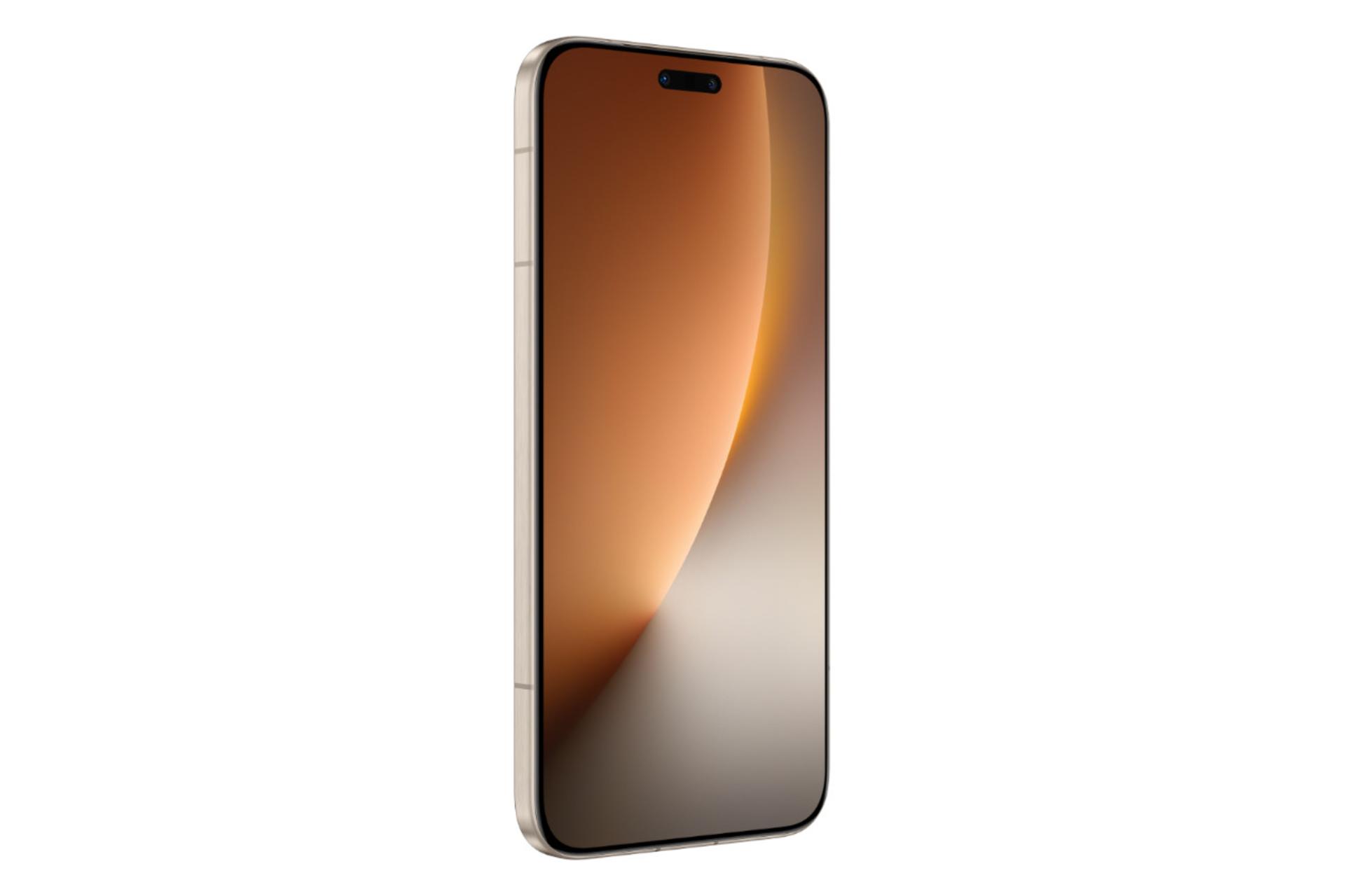 پنل جلو و صفحه نمایش گوشی موبایل آنر مجیک 8 پرو طلایی / HONOR Magic8 Pro