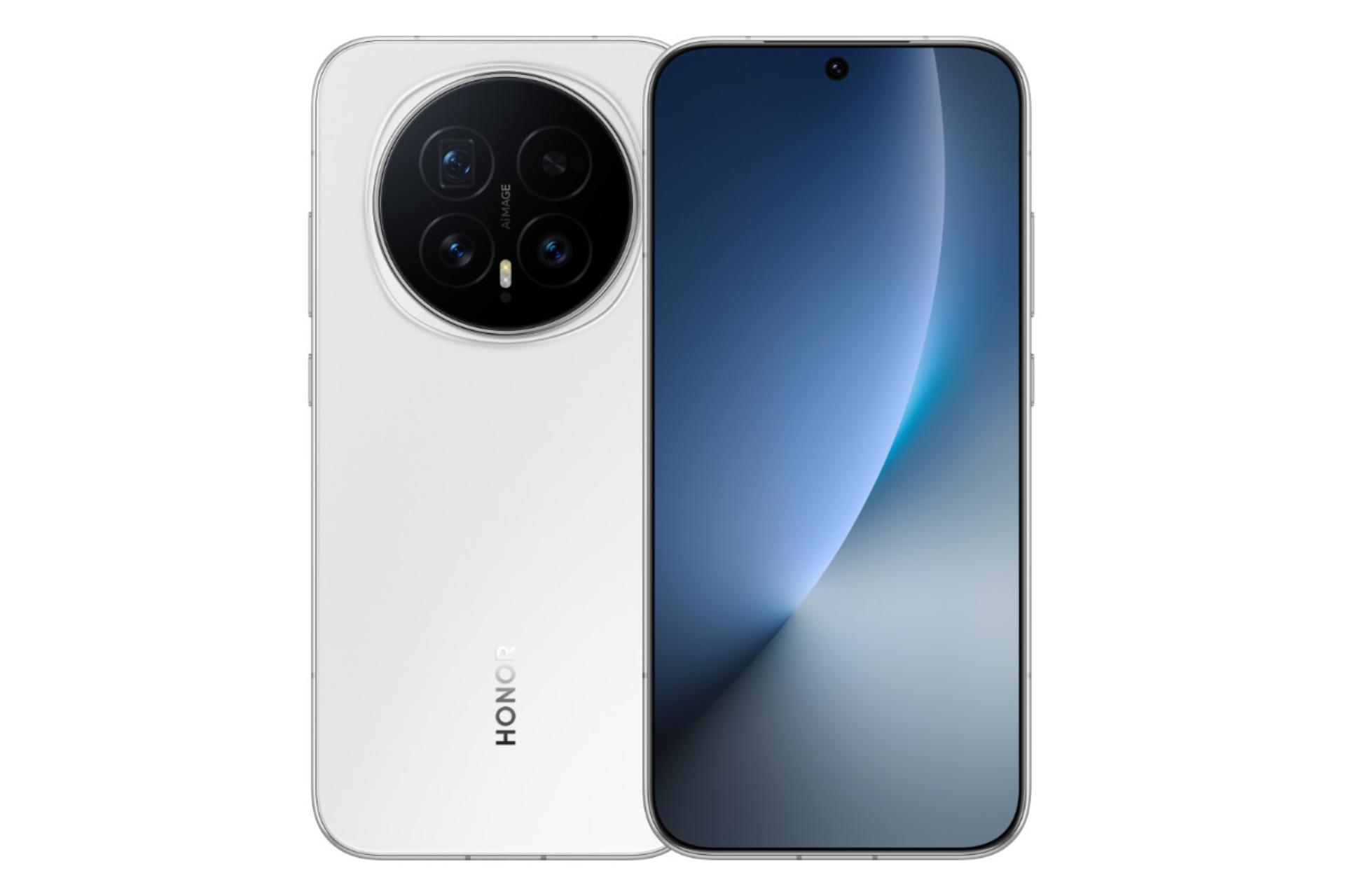 پنل جلو و پشت گوشی موبایل آنر مجیک 8 سفید / HONOR Magic8