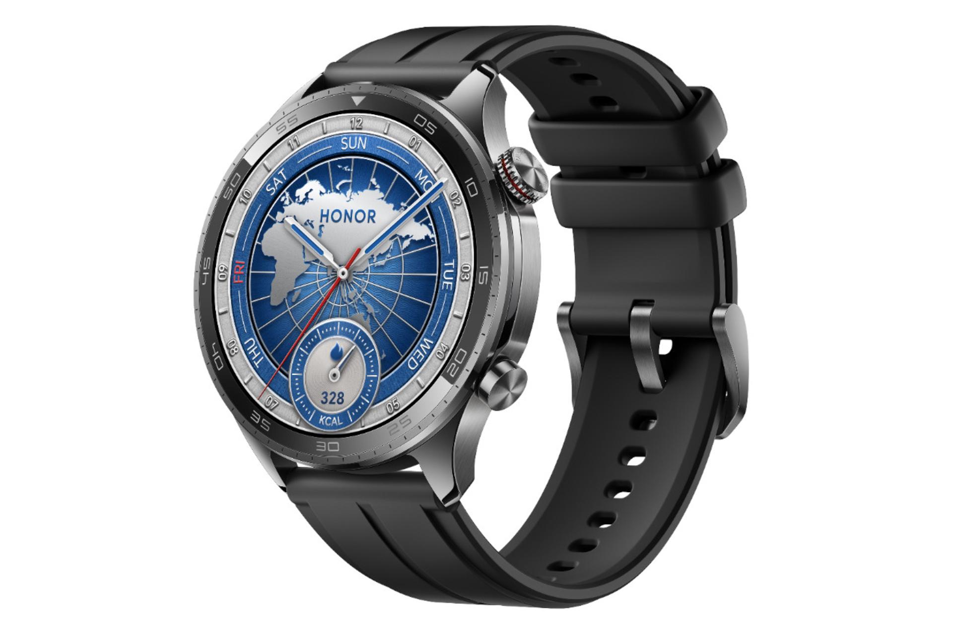 ساعت هوشمند آنر واچ 5 پرو مدل eSIM مشکی / HONOR Watch 5 Pro