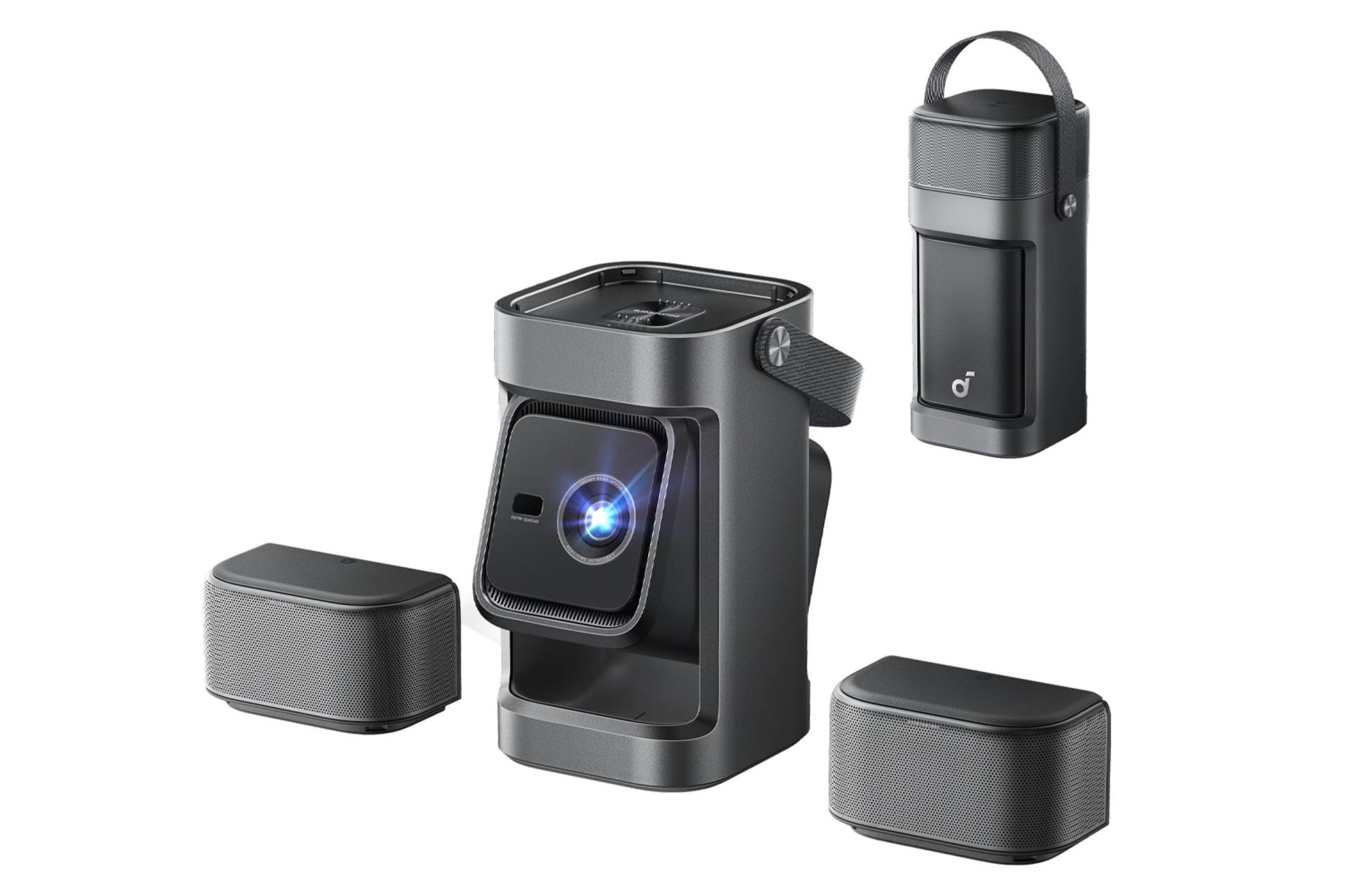 ابعاد و اندازه ویدیو پروژکتور انکر SoundCore Nebula P1