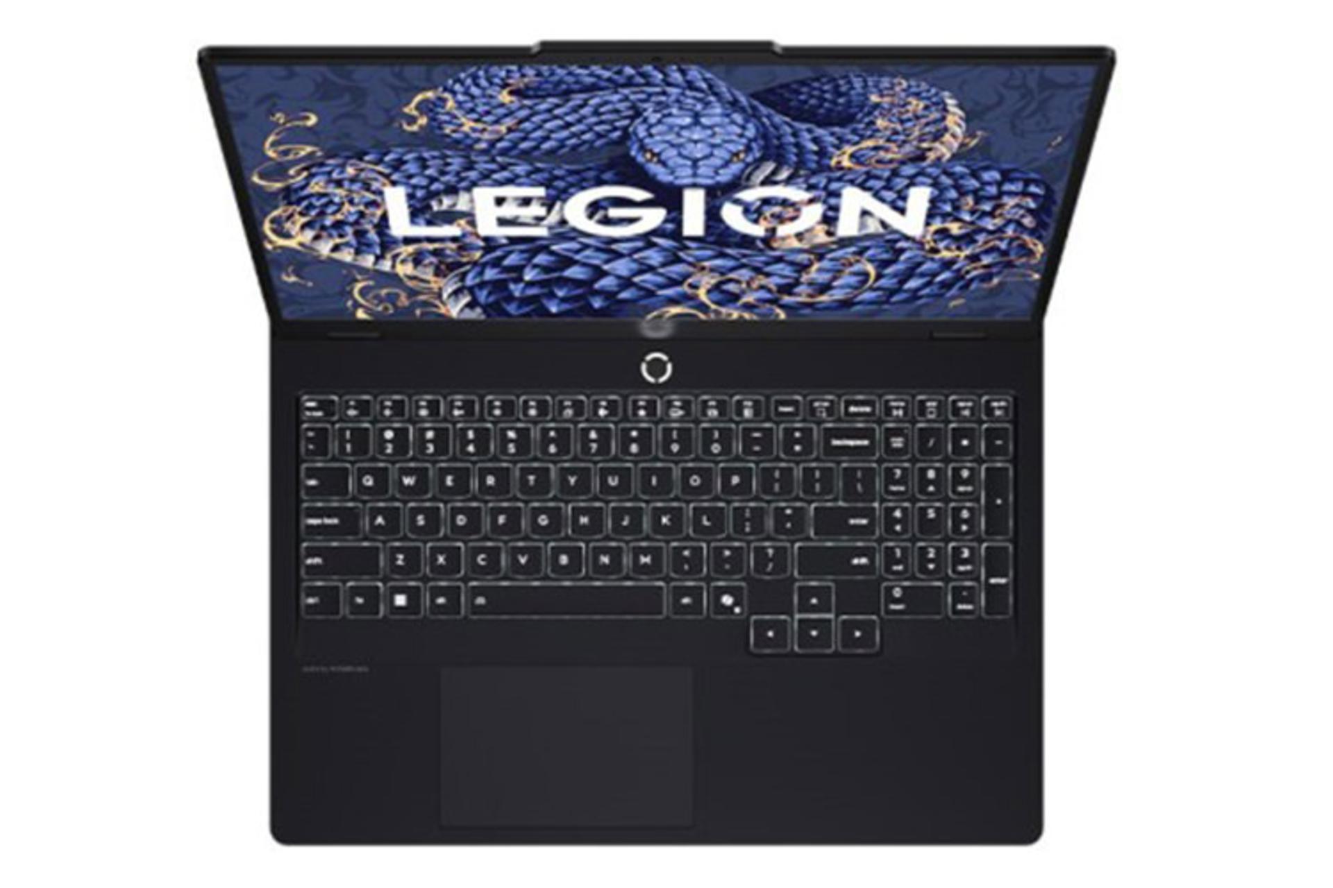لپ تاپ لنوو Lenovo Legion Y7000 IRX10 نمای بالا و کیبورد