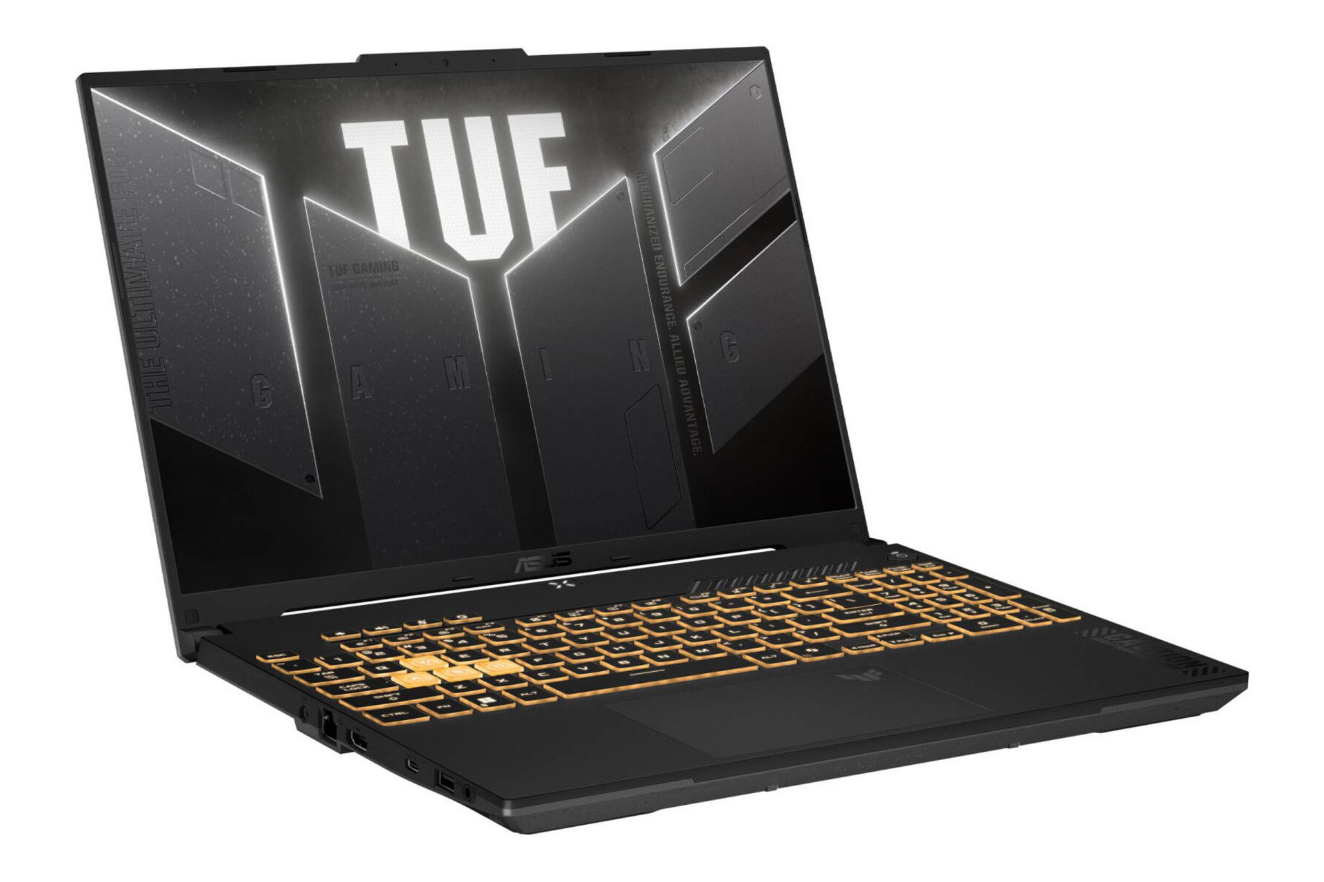 نمای سمت چپ لپ تاپ TUF Gaming F16 FX607VJ ایسوس - Core 5 210H RTX 3050 64GB 4TB