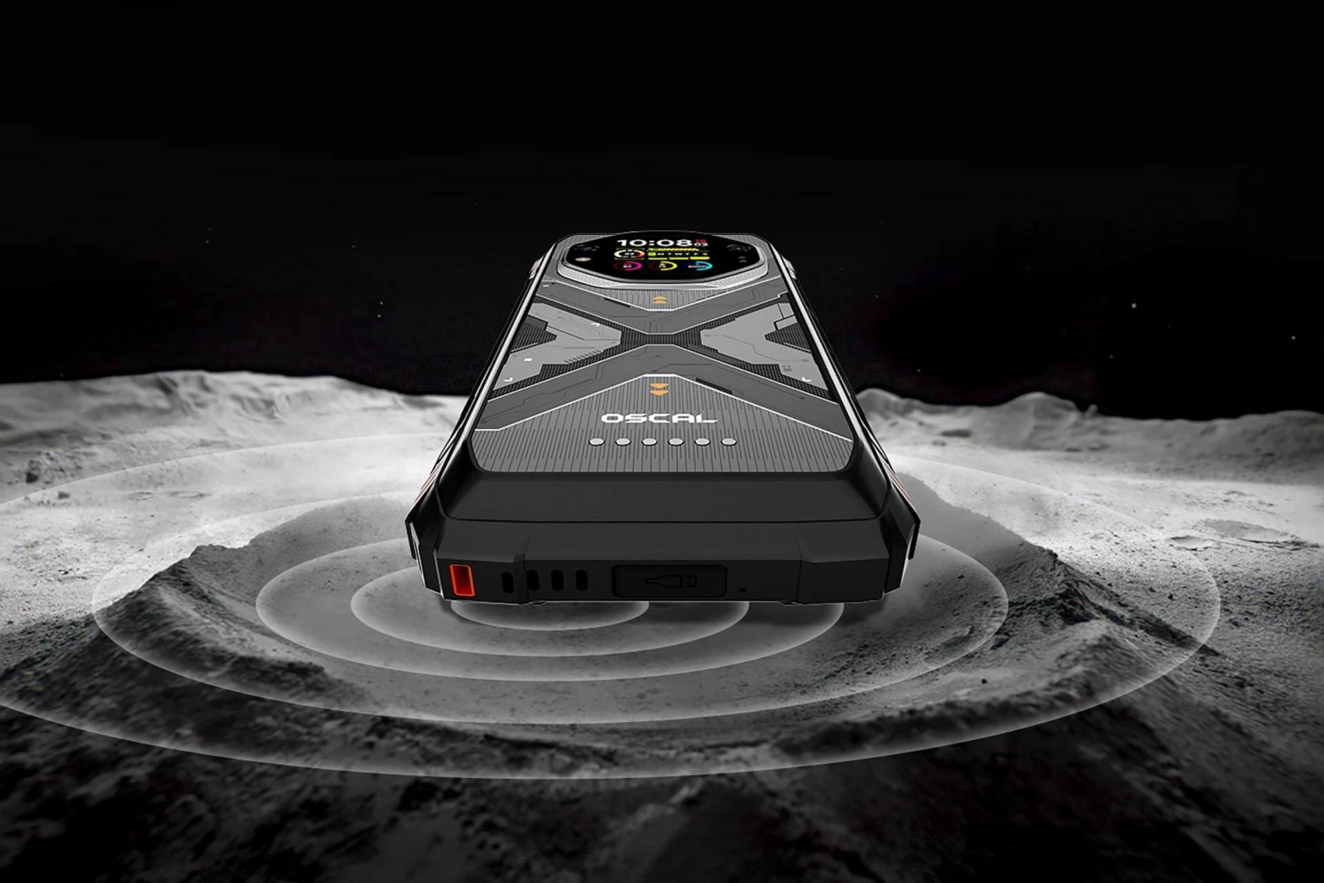 اسپیکر گوشی موبایل اسکال Tank 1 بلک ویو مشکی / Blackview Oscal Tank 1