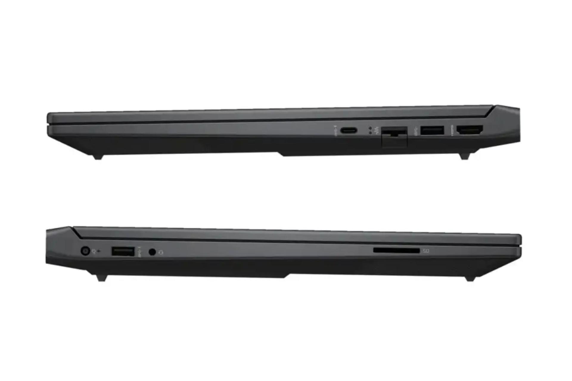 نمای کنار لپ تاپ Victus 15-fa2317tx اچ پی - Core i7-13620H RTX 4050 40GB 1TB
