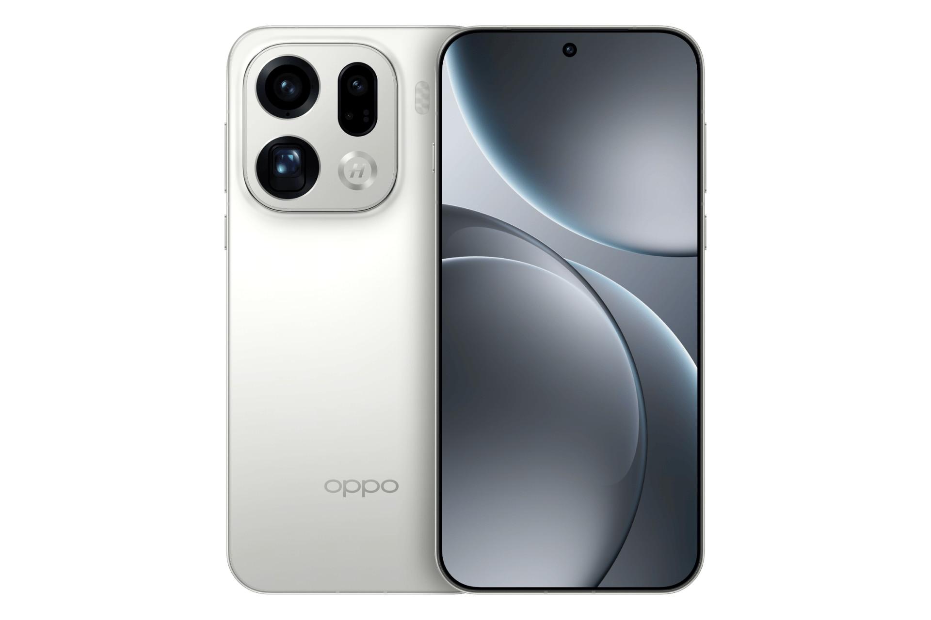 پنل جلو و پشت گوشی موبایل فایند X9 پرو اوپو سفید / Oppo Find X9 Pro