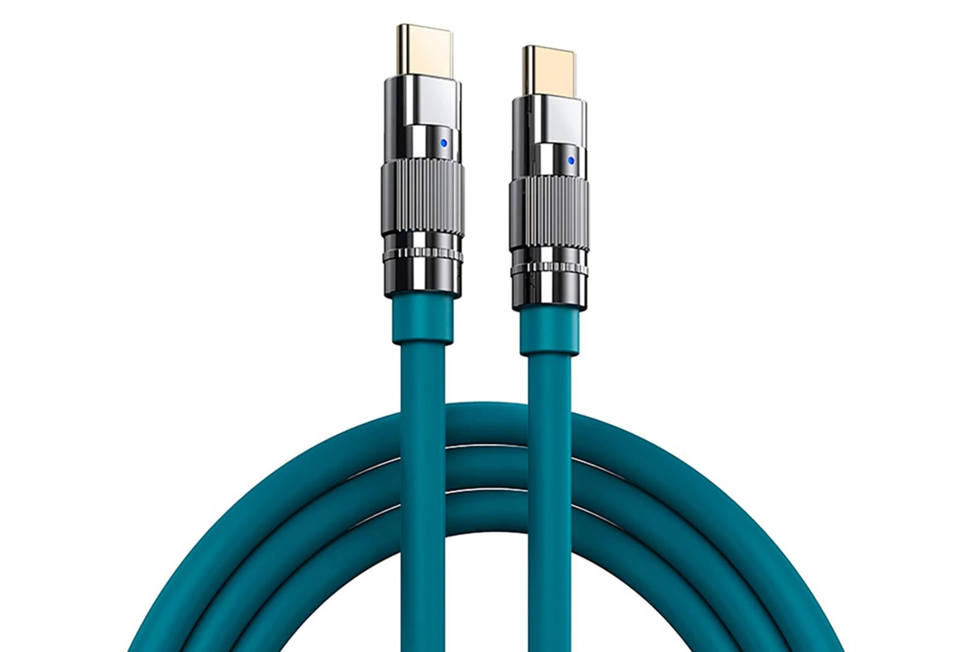 کابل شارژ USB ریمکس Type-C به Type-C مدل RC-C055 با طول 1 متر