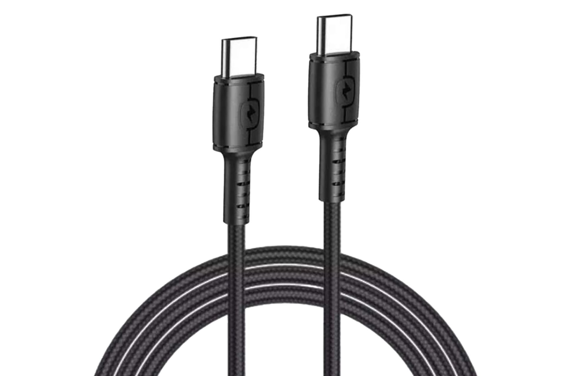 کابل شارژ USB آوی Type-C به Type-C مدل CL-71T با طول 1 متر