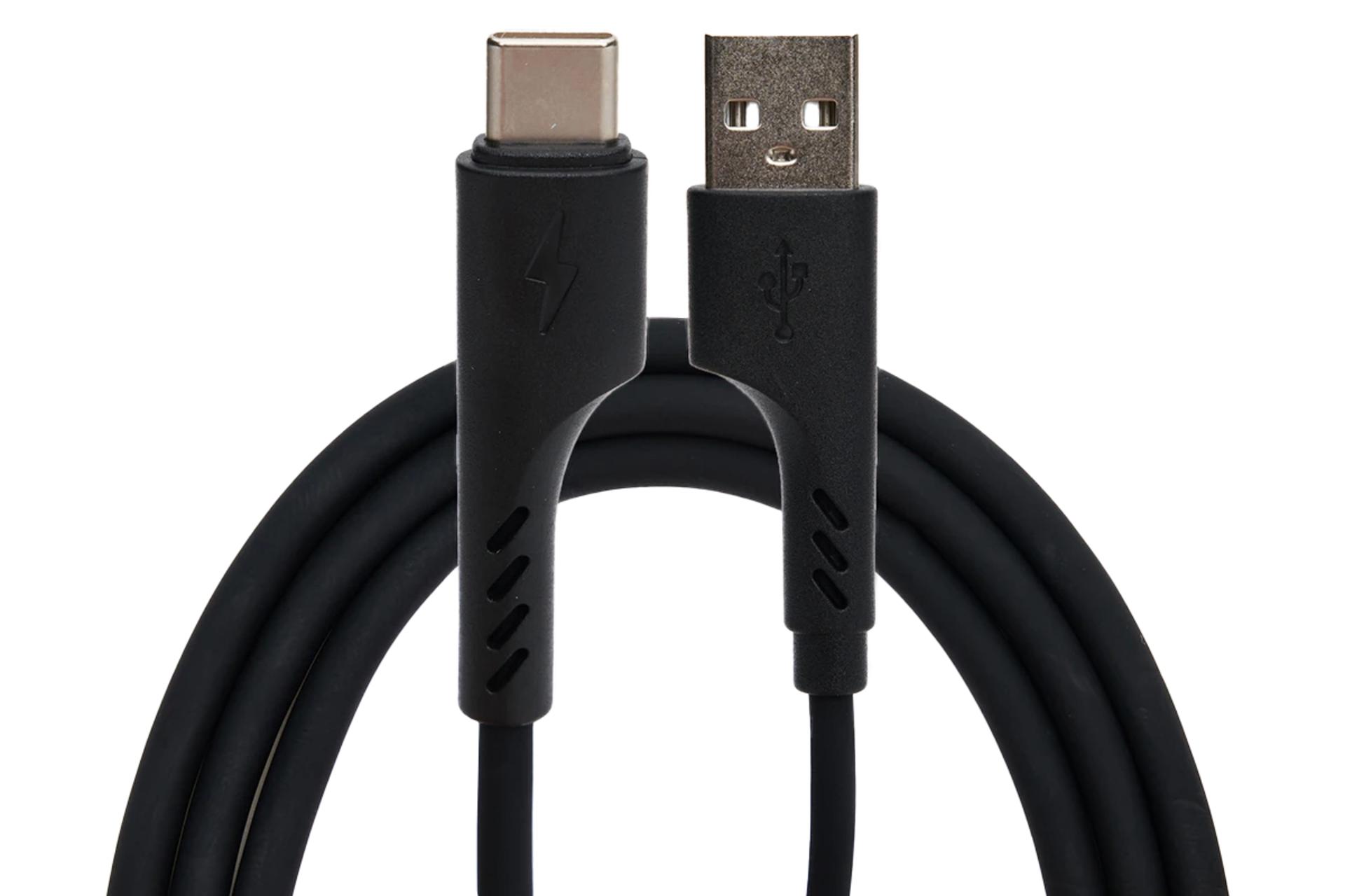 کابل شارژ USB ارلدام Type-A به Type-C مدل EC-174C با طول 1 متر