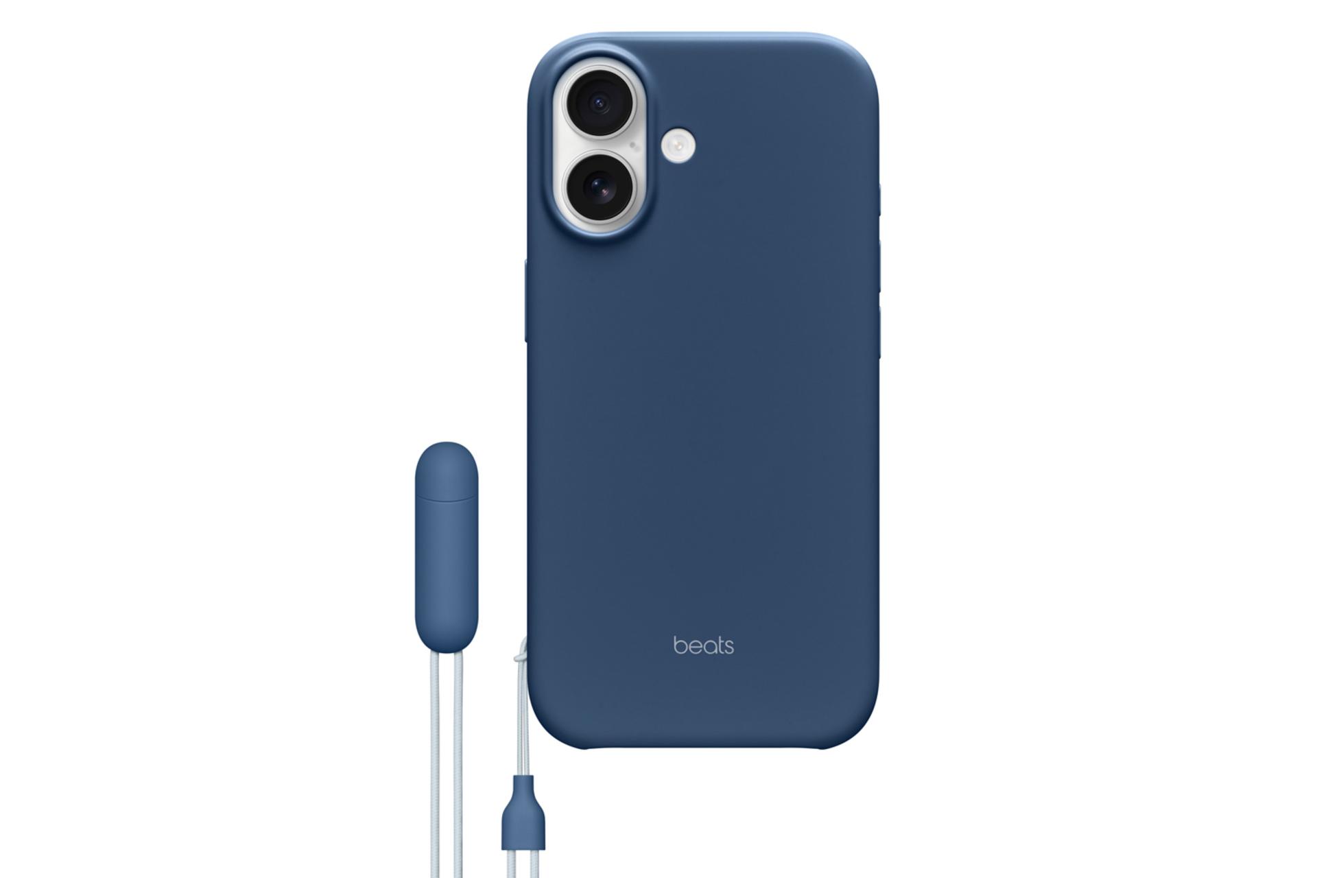 رنگ آبی قاب گوشی بیتس مدل Kickstand Case with MagSafe and Camera Control مناسب اپل iPhone 17