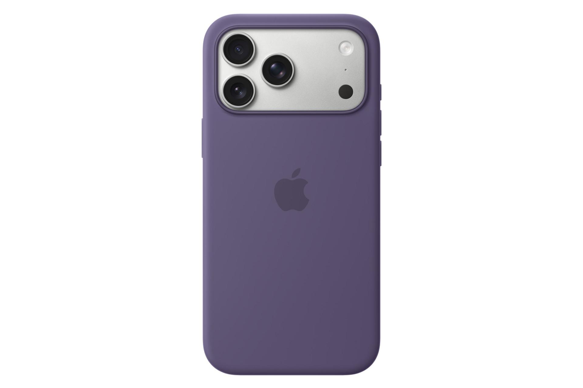 رنگ بنفش قاب گوشی اپل مدل Silicone Case with MagSafe مناسب اپل iPhone 17 Pro