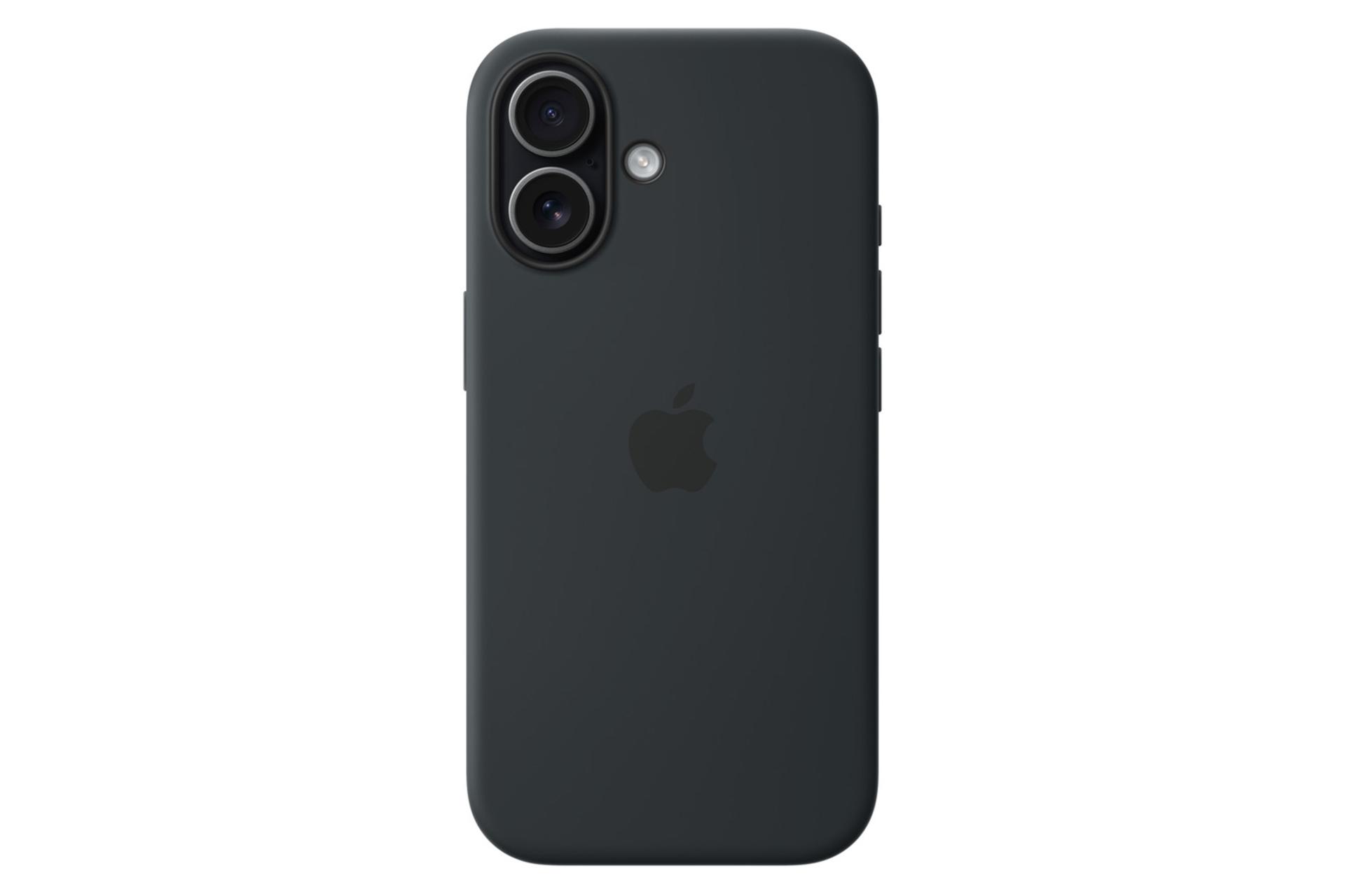 قاب گوشی اپل مدل Silicone Case with MagSafe مناسب اپل iPhone 17 رنگ مشکی