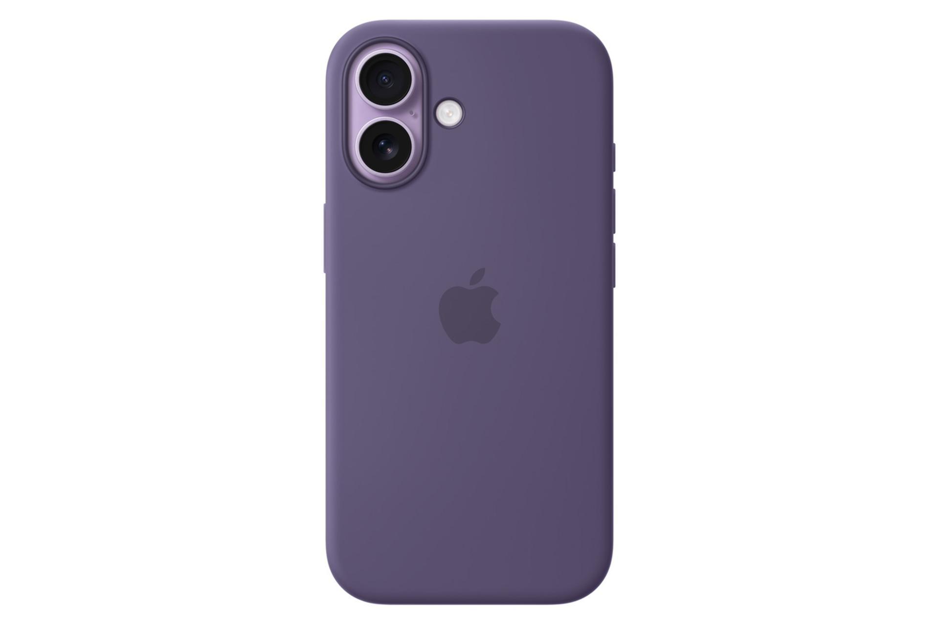 قاب گوشی اپل مدل Silicone Case with MagSafe مناسب اپل iPhone 17 رنگ بنفش