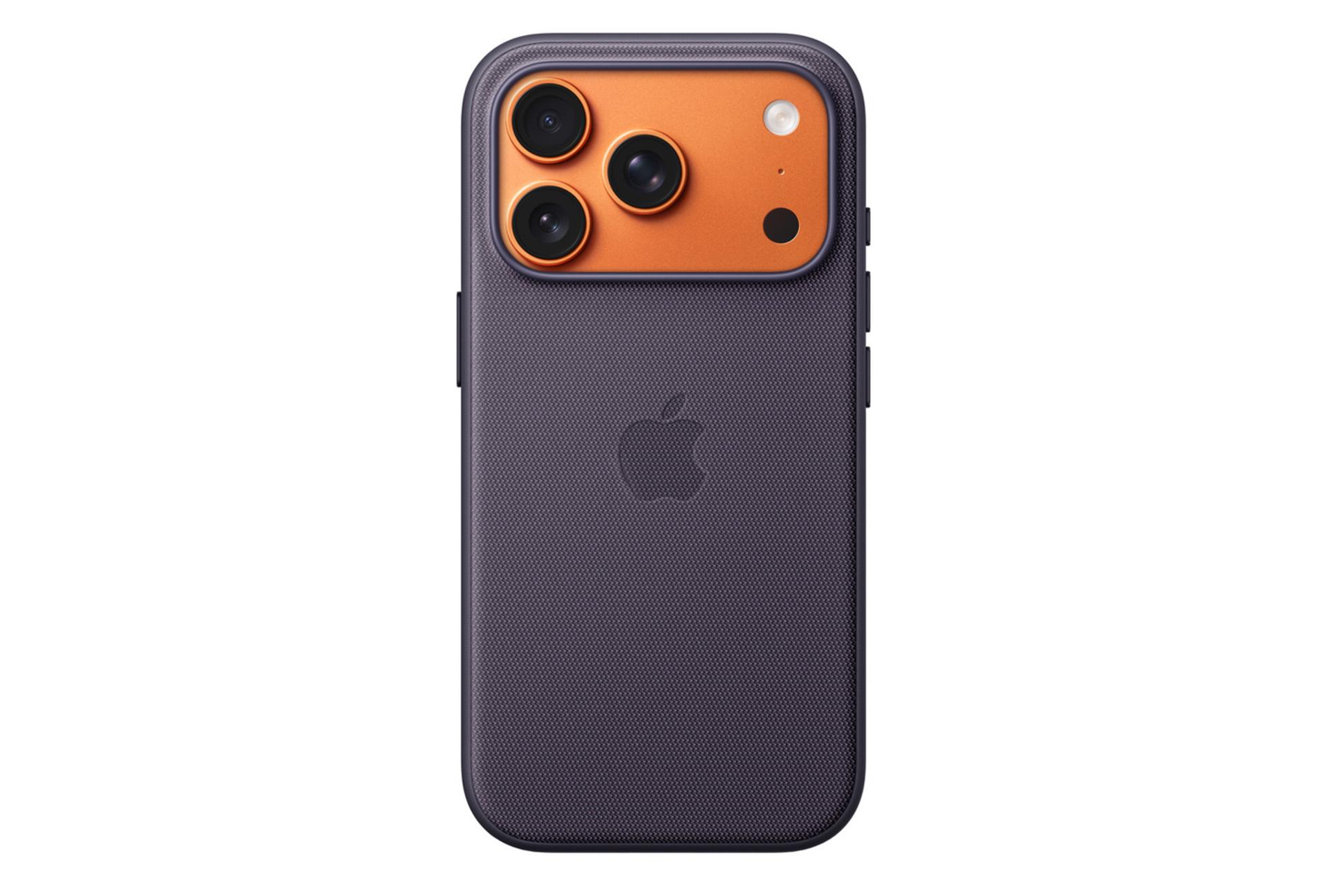 رنگ مشکی قاب گوشی اپل مدل TechWoven Case with MagSafe مناسب اپل iPhone 17 Pro