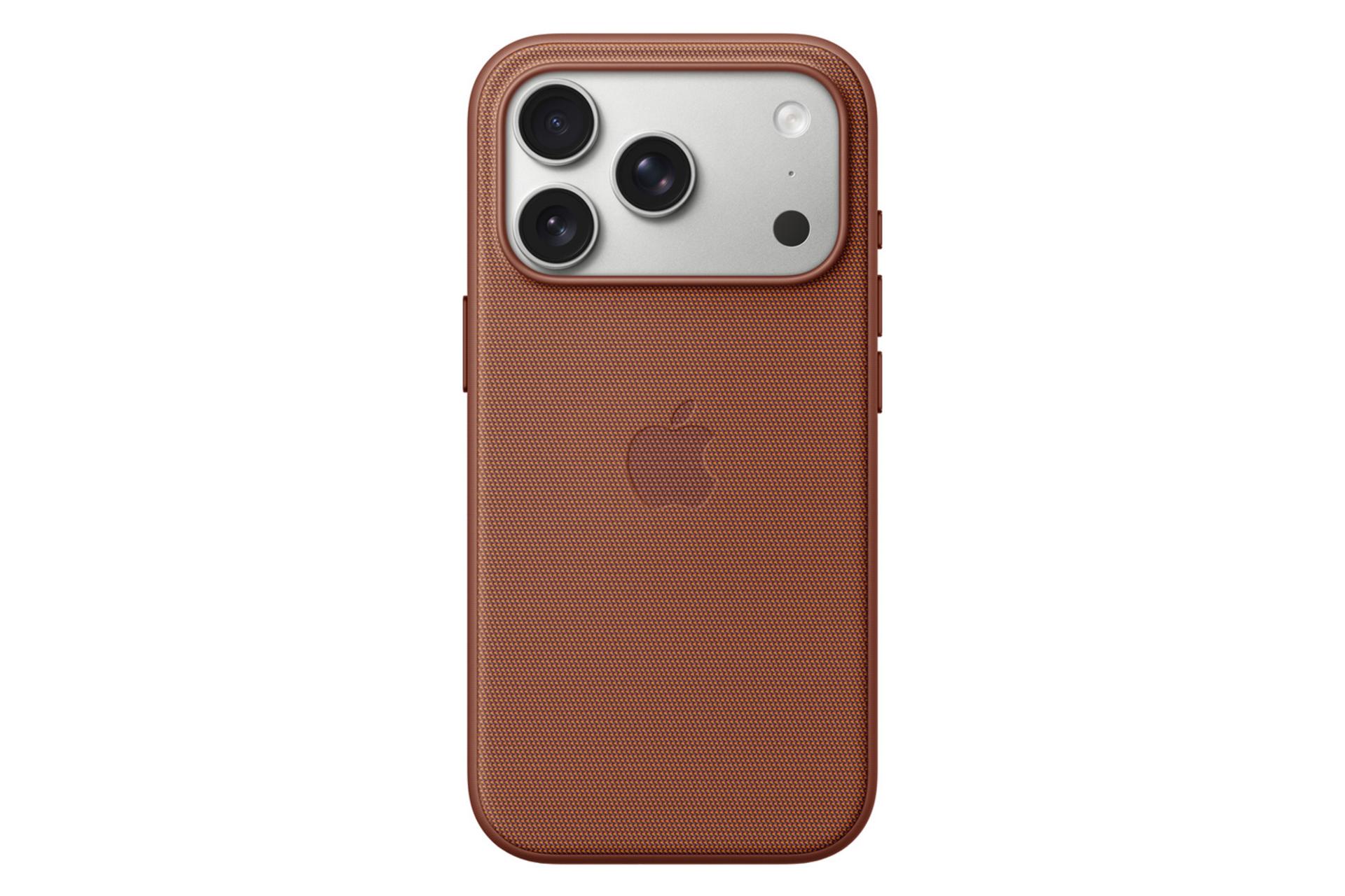 نمای پشت قاب گوشی اپل مدل TechWoven Case with MagSafe مناسب اپل iPhone 17 Pro