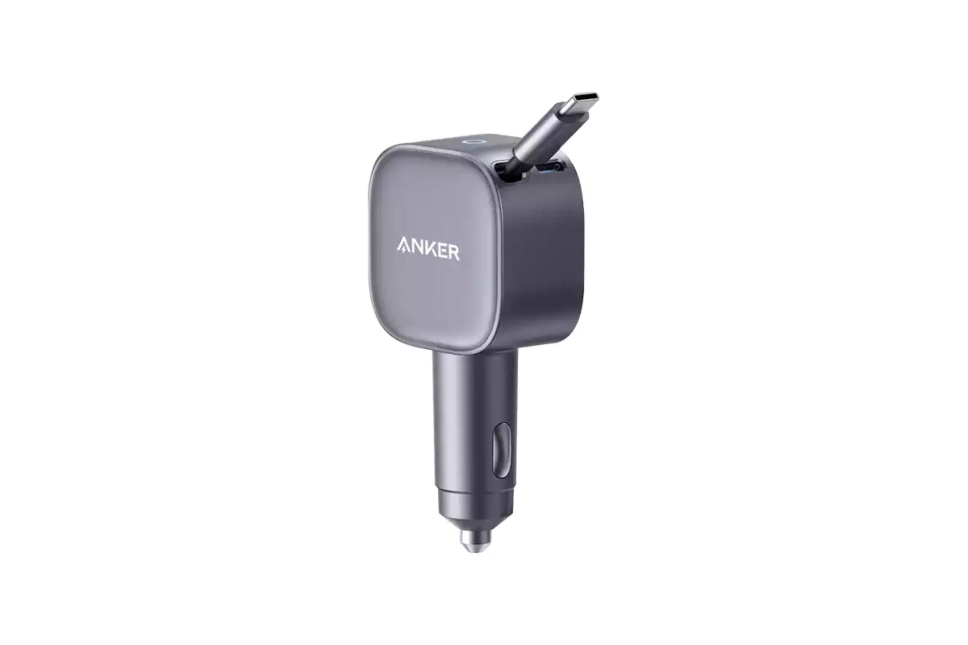 ابعاد و اندازه شارژر انکر Nano Car Charger 75W A2738