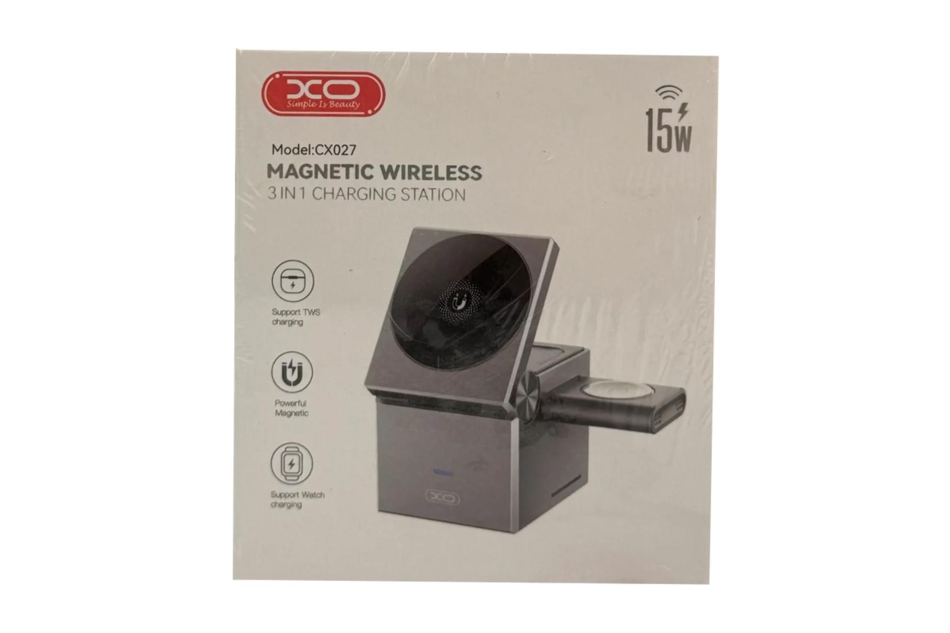 جعبه شارژر ایکس او 3in1 Cube CX027