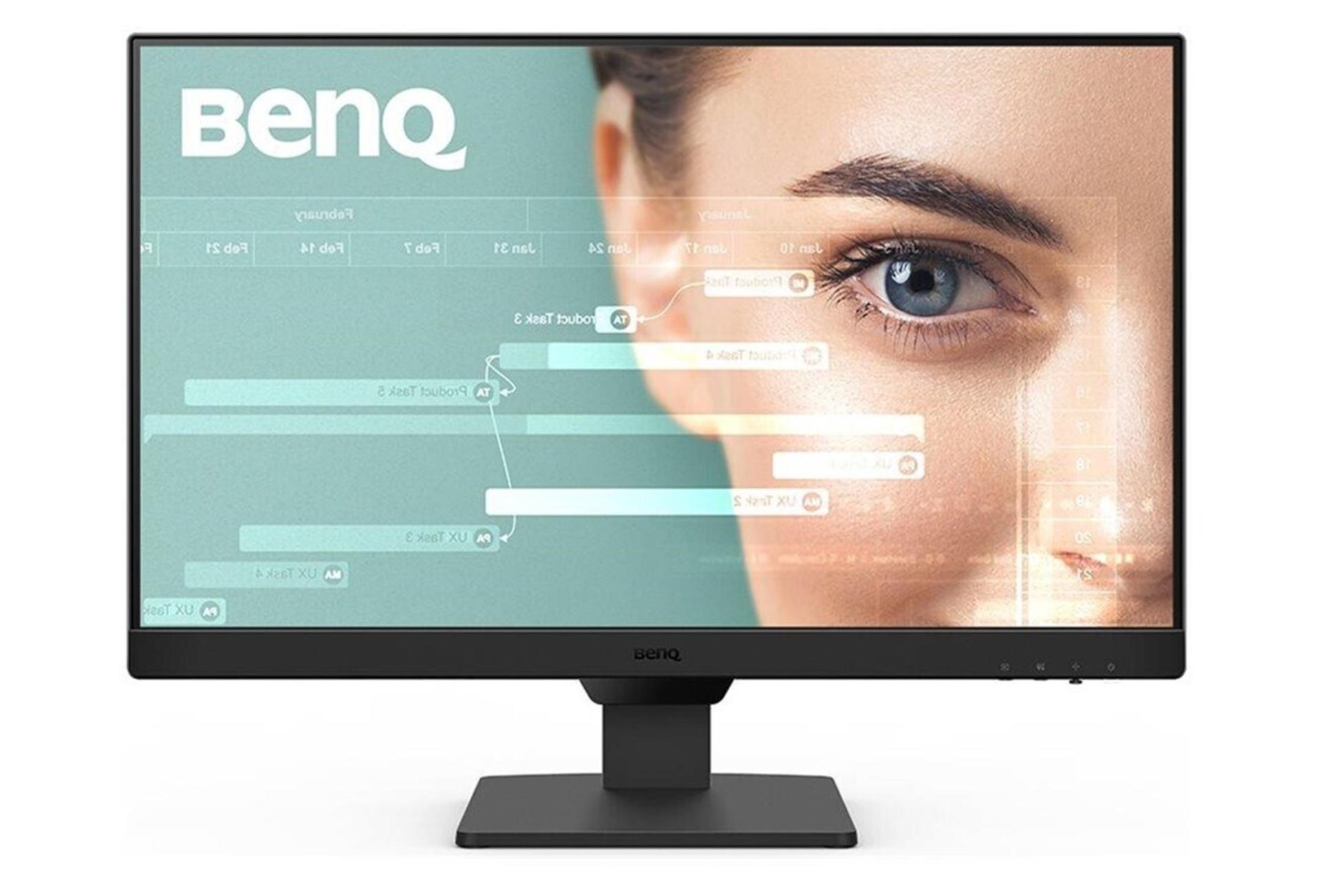 مانیتور بنکیو 24 اینچ مدل GW2490 نمای روبرو