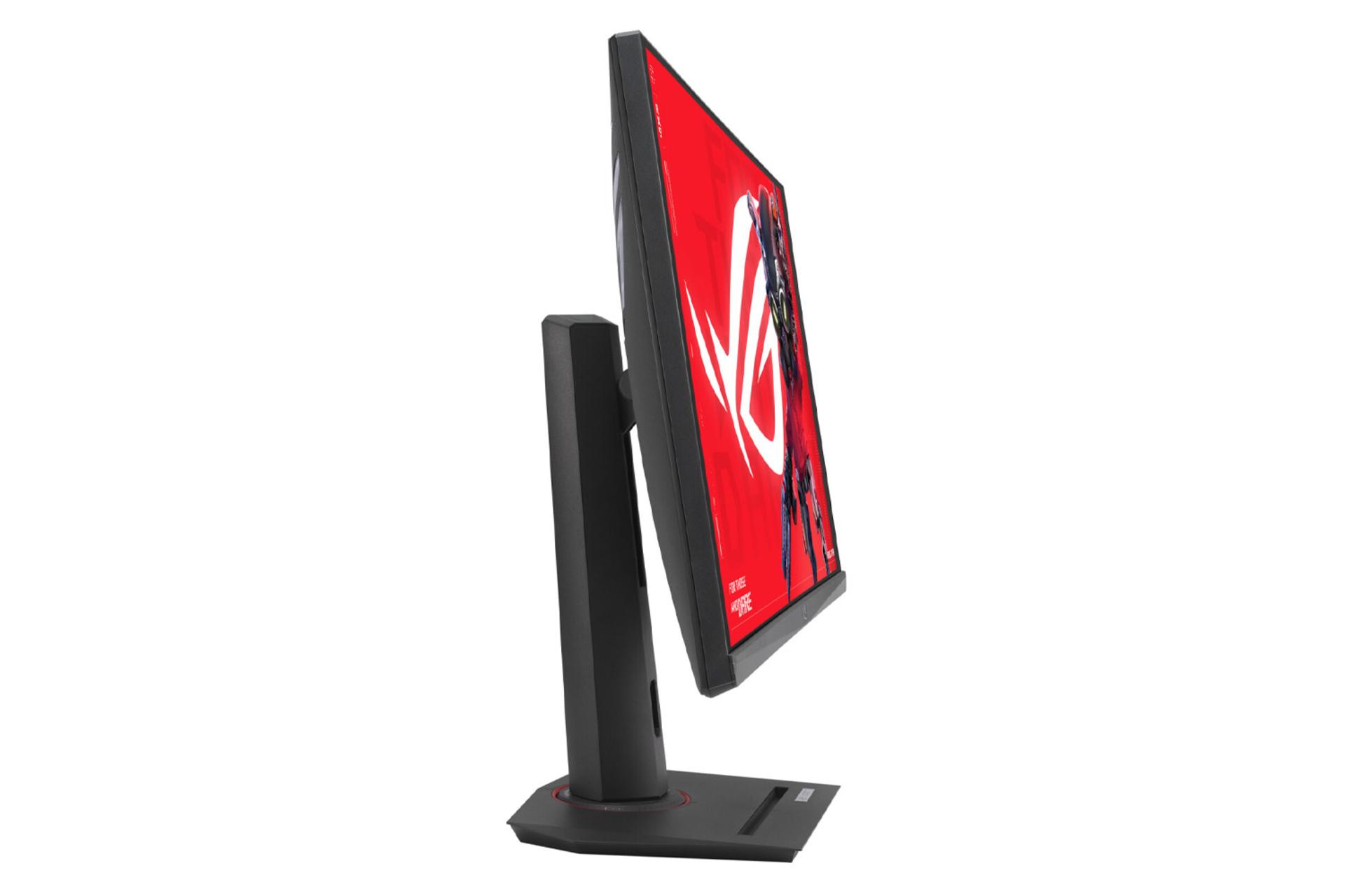 نمای کنار مانیتور ایسوس 32 اینچ مدل ROG Strix XG32UCG