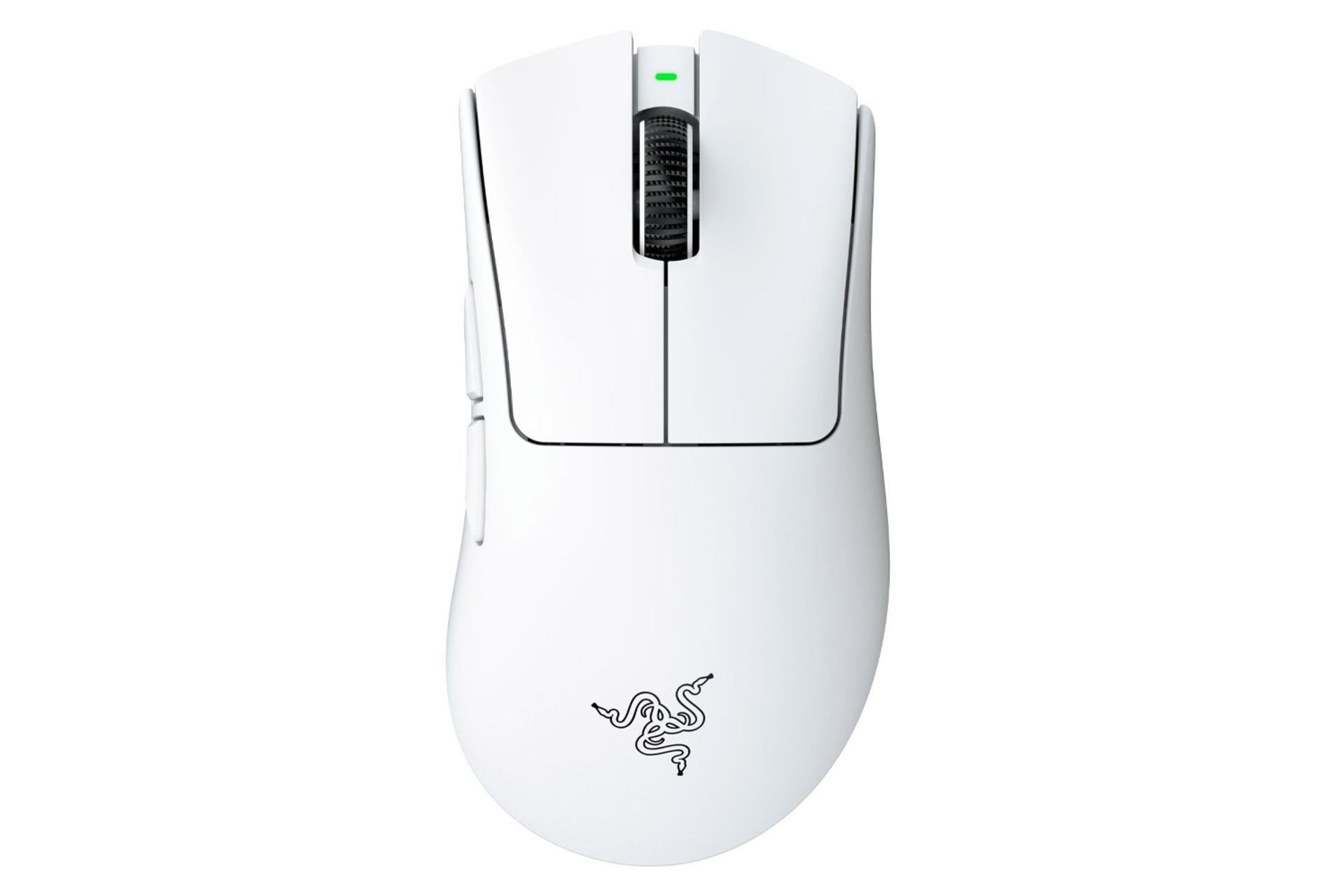 ماوس ریزر DeathAdder V4 Pro رنگ سفید