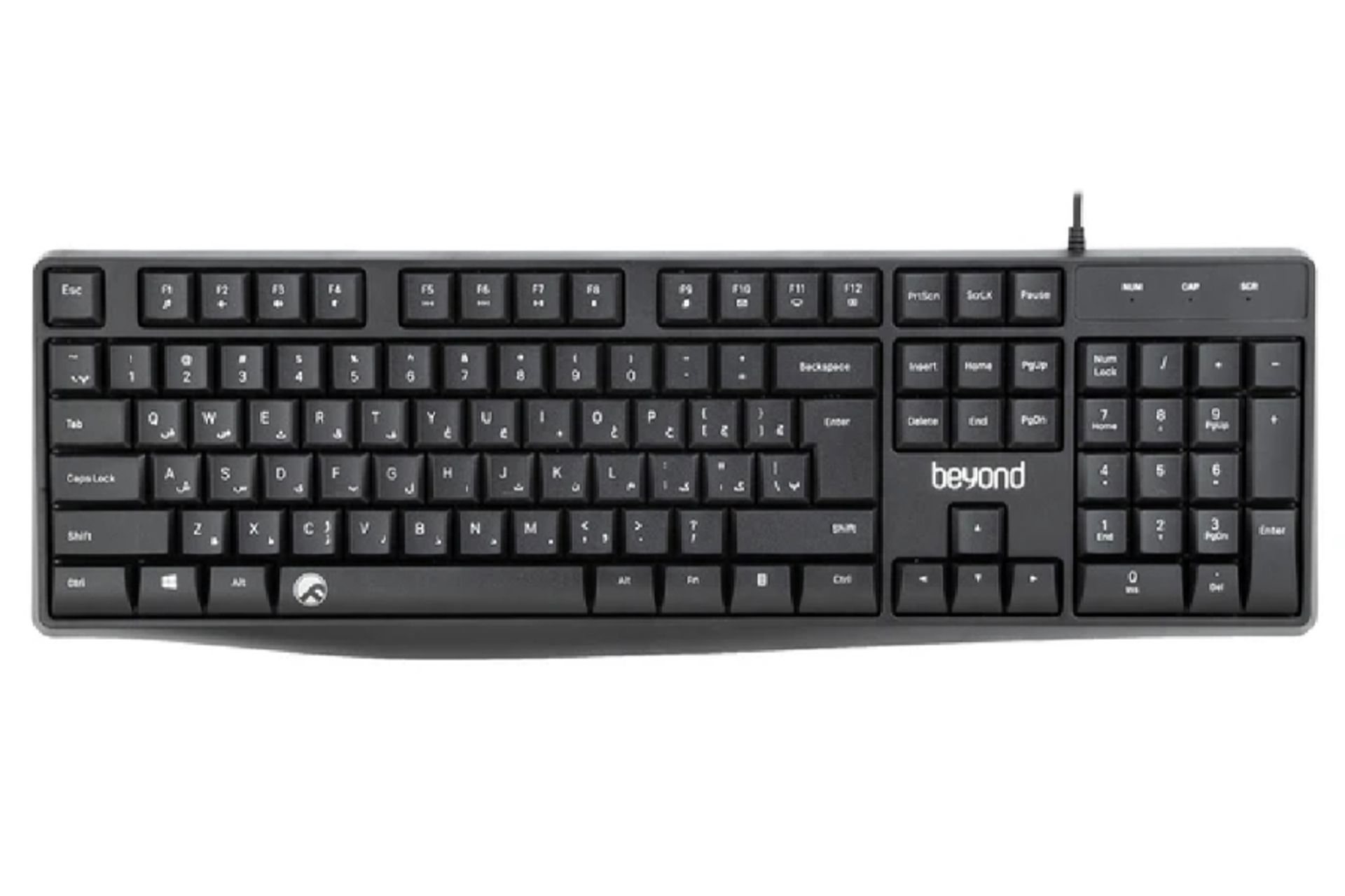 کیبورد بیاند BK-2333 نمای بالا