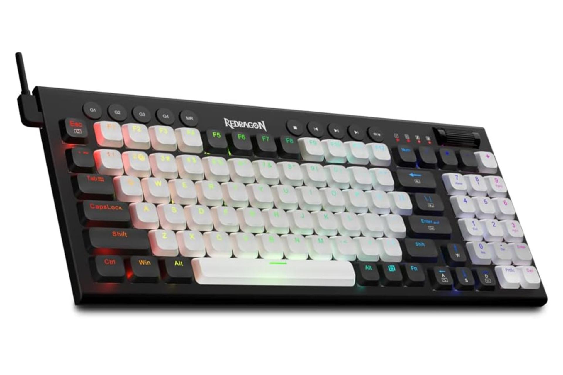 نمای سمت چپ کیبورد ردراگون Sion K653