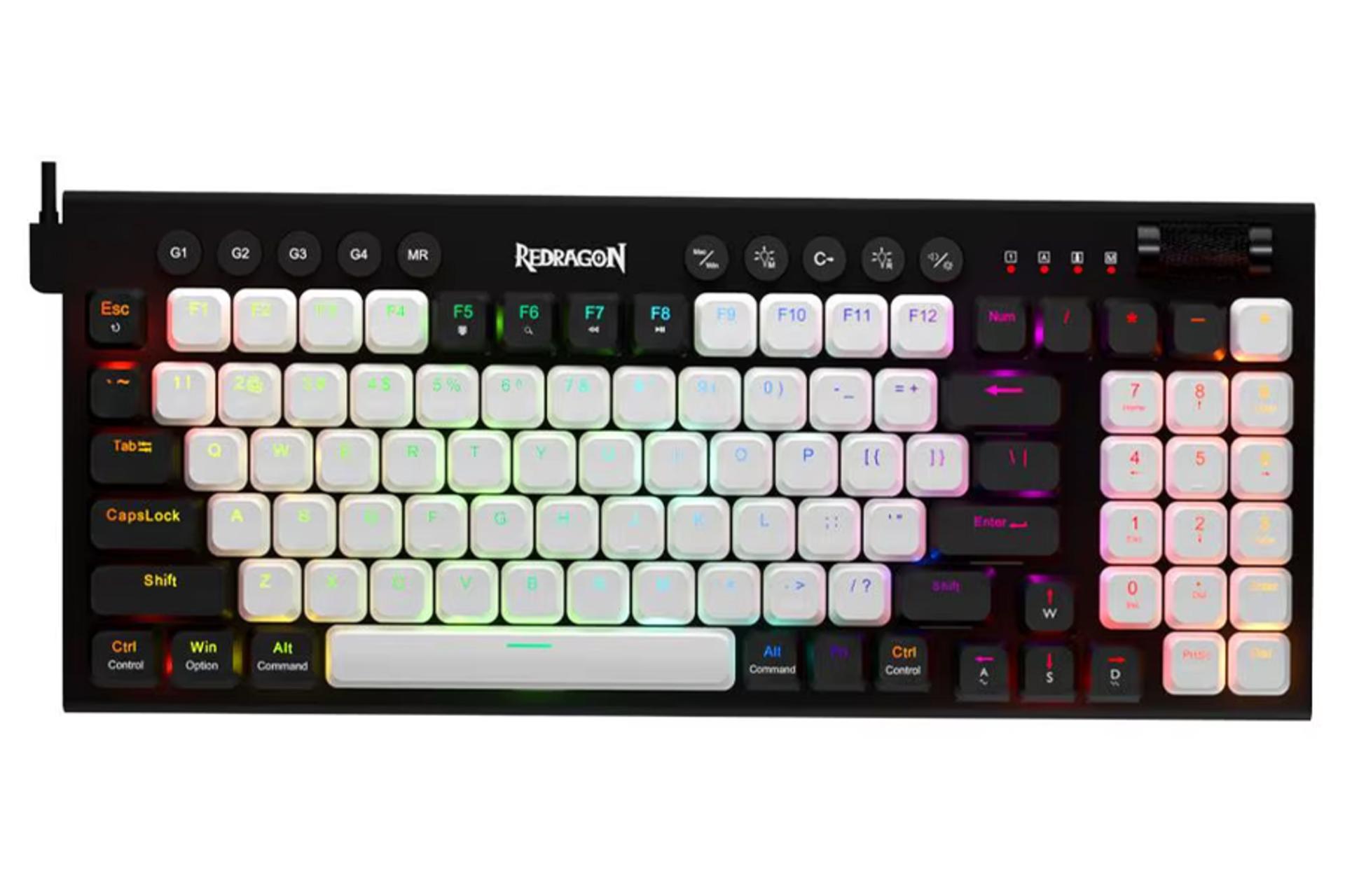 کیبورد ردراگون Sion K653 نمای بالا