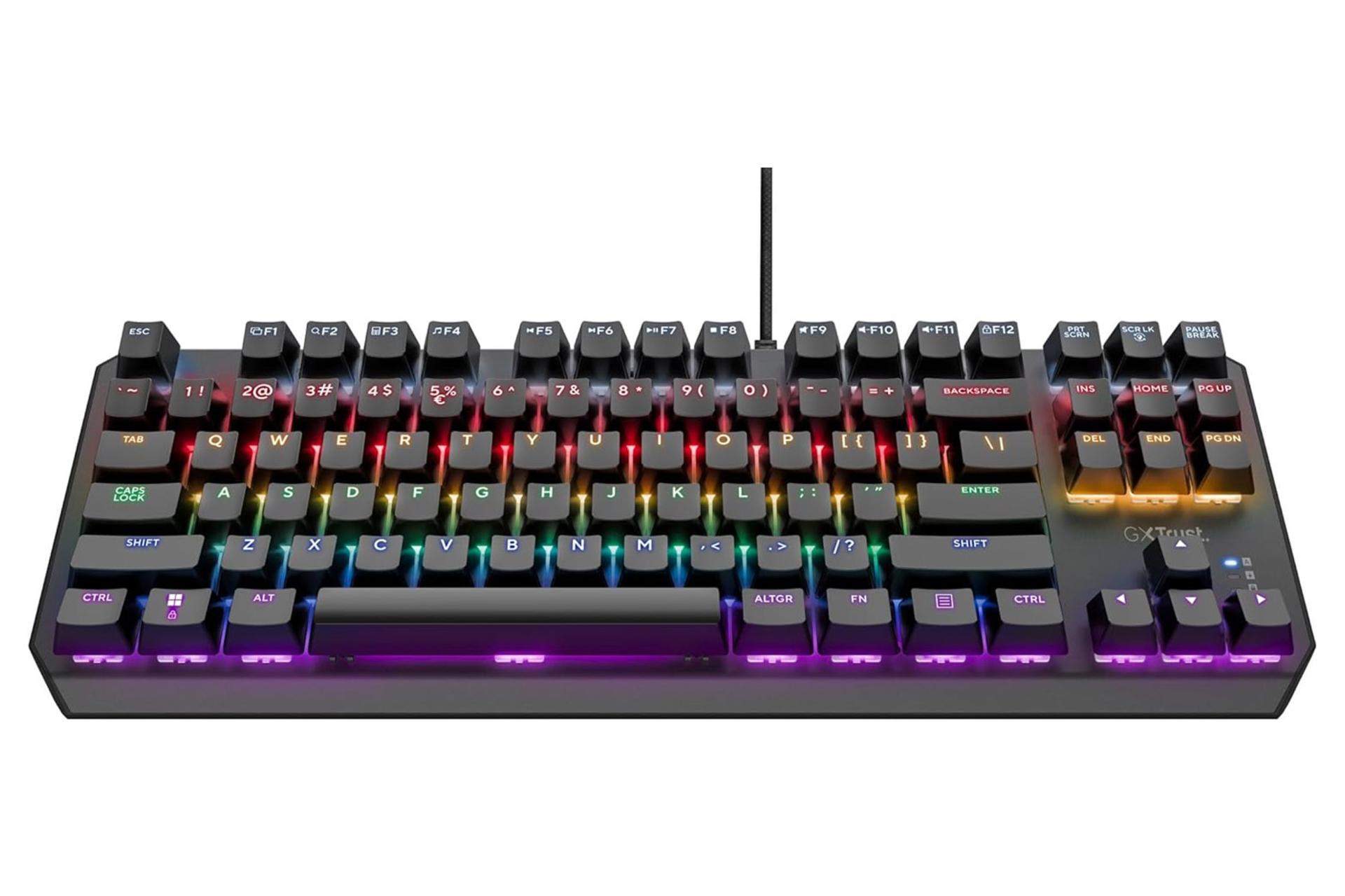 کیبورد تراست GXT 834 Callaz نمای روبرو