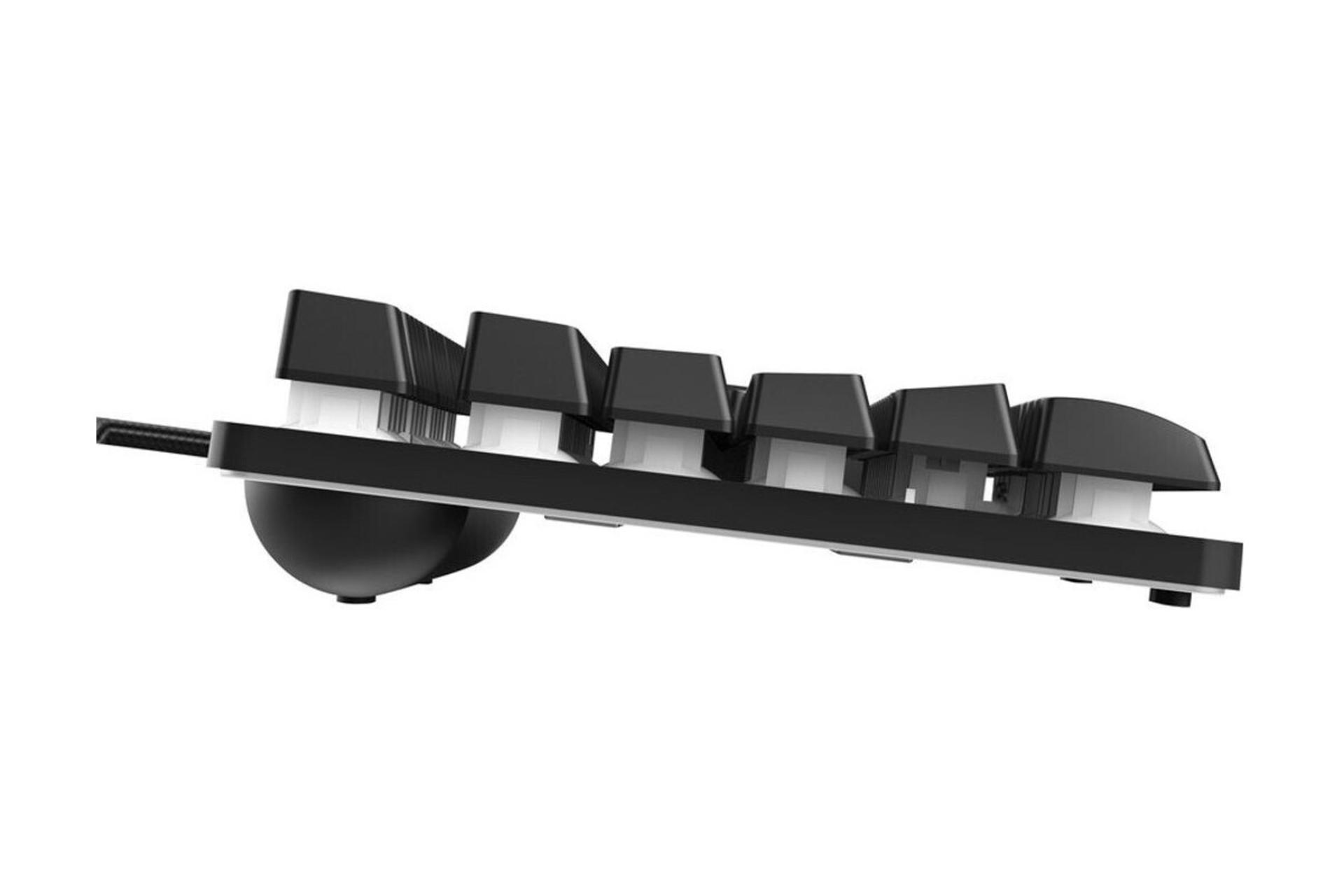 نمای کنار کیبورد تراست GXT 833 THADO