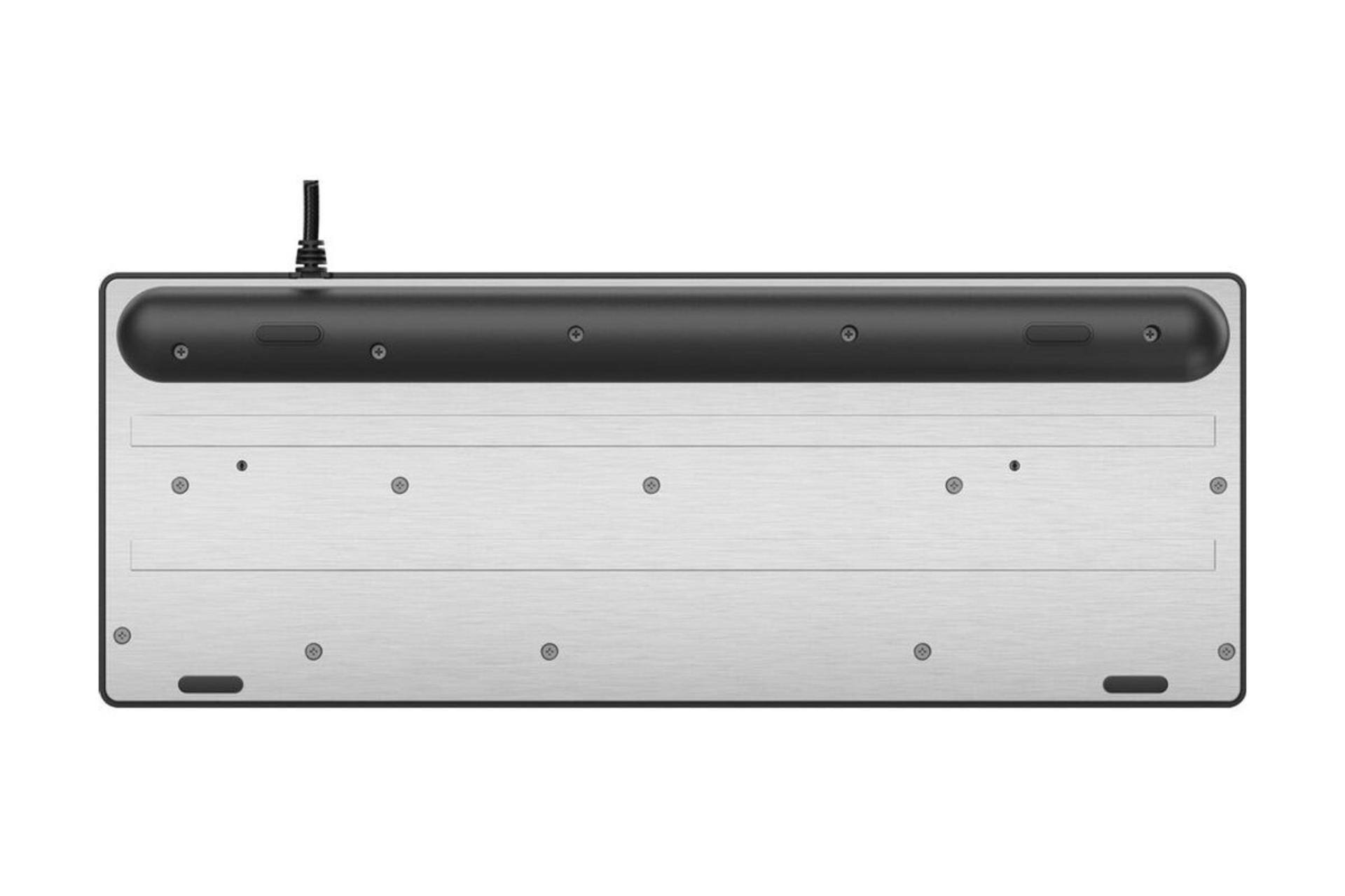 نمای پشت کیبورد تراست GXT 833 THADO